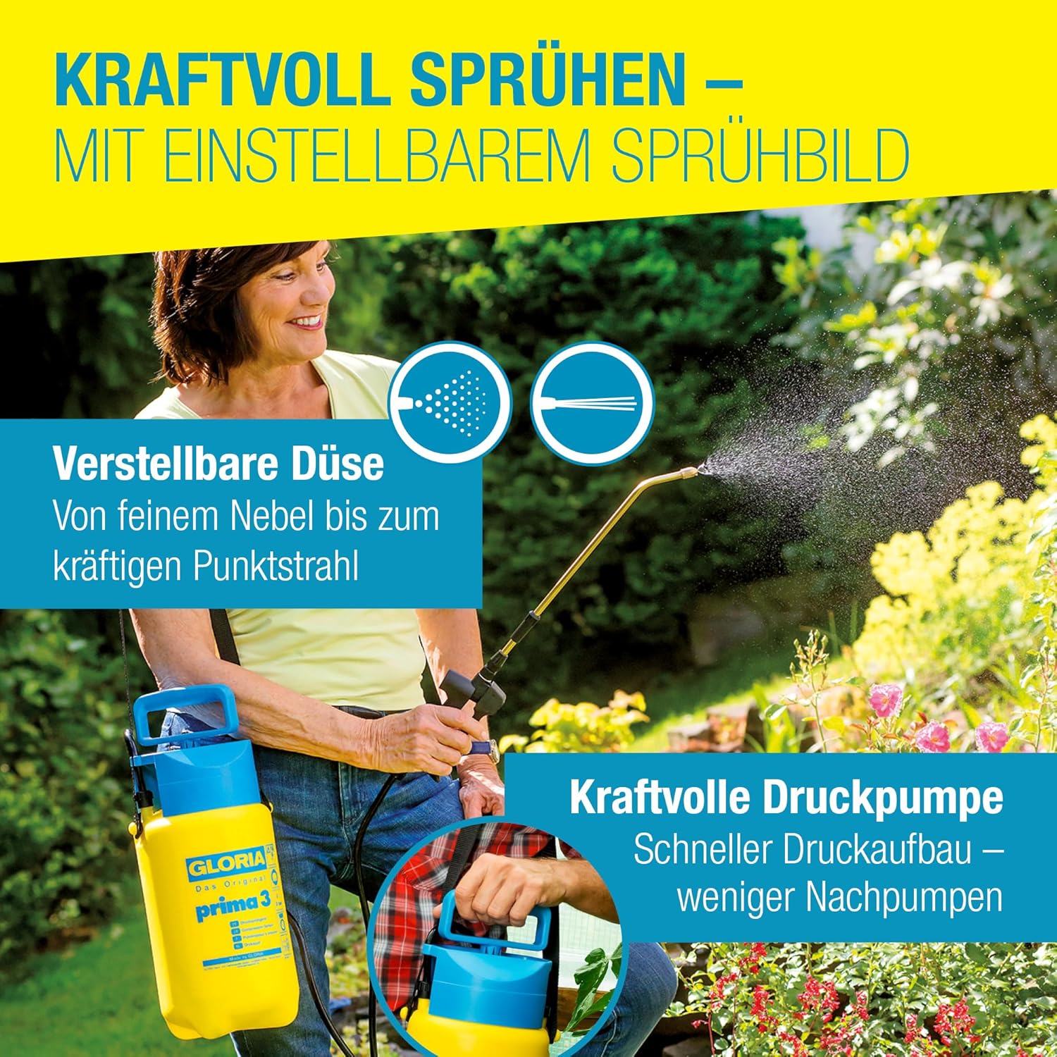 Gloria Pressure Sprayer Prima 3