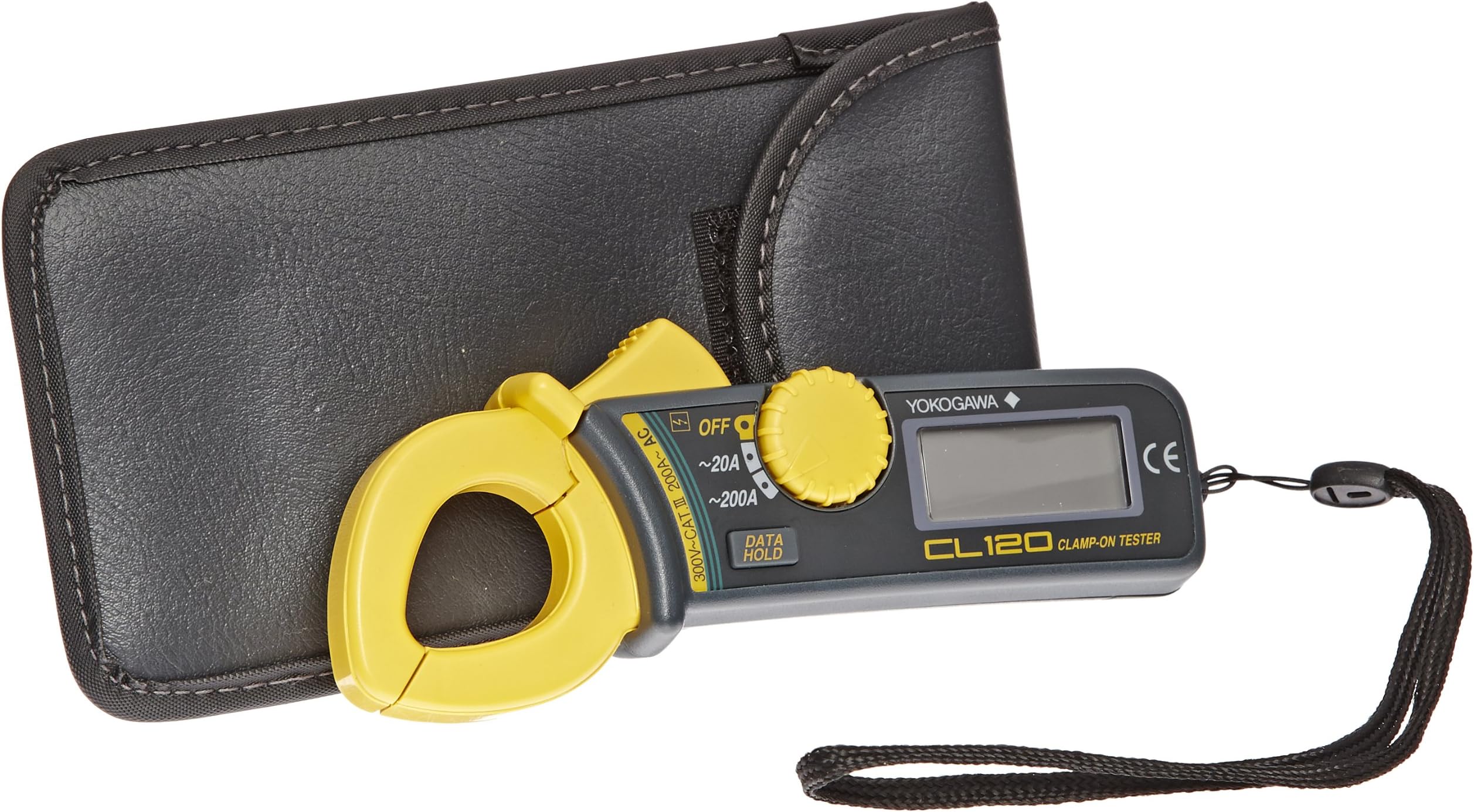 CL120 Mini Clamp-On Test Meter for AC Current, 59mm W x 210mm H x 40mm D