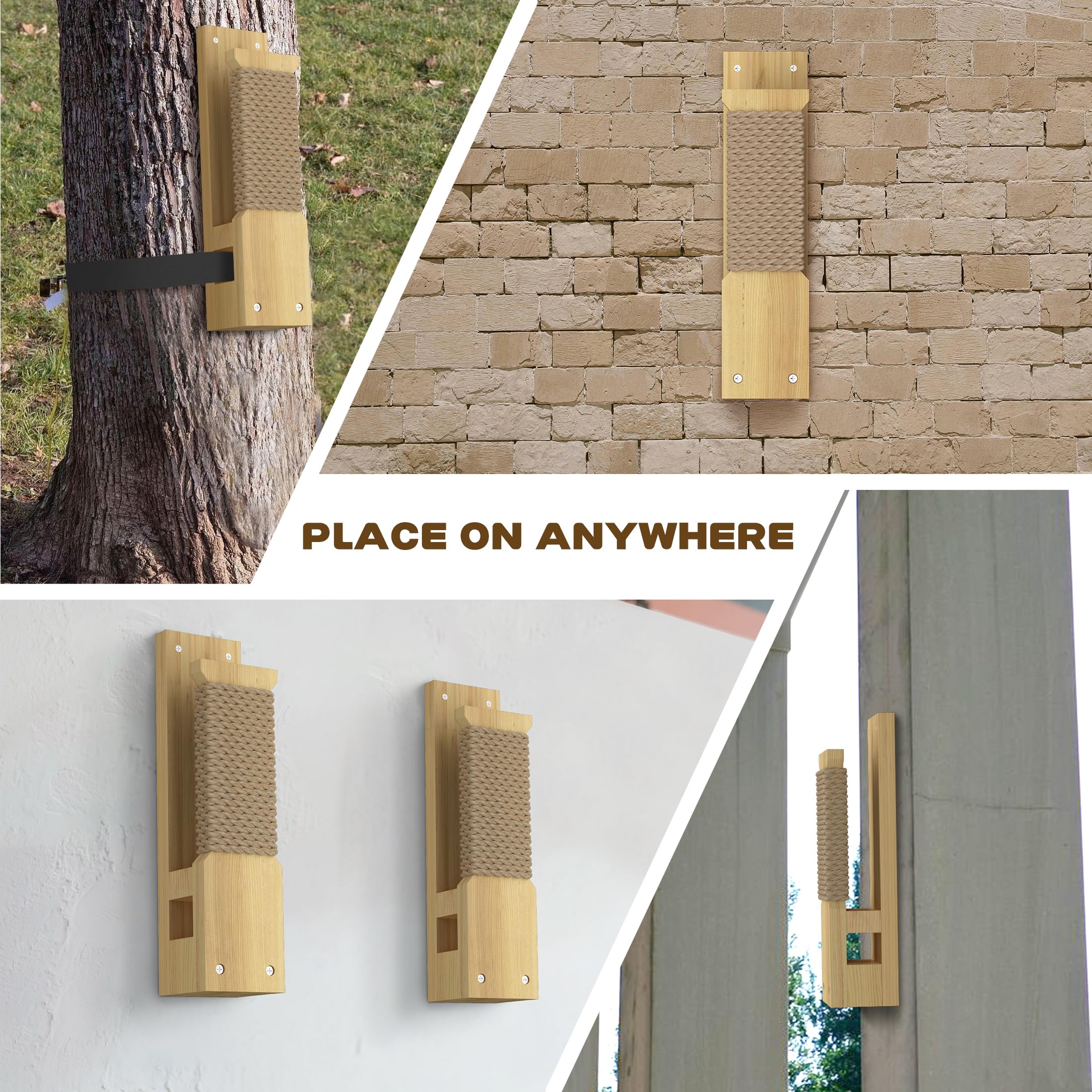 Soporte de Pared Makiwara 18 x 4.5 Pulgadas, Almohadilla de Golpe Tradicional Profesional