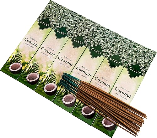 Miniatura 5 de Eleet Varillas de incienso Masala de 125 gm, paquete de 6 x 20, total de 120 varillas de incienso con soporte de madera para aroma de larga
