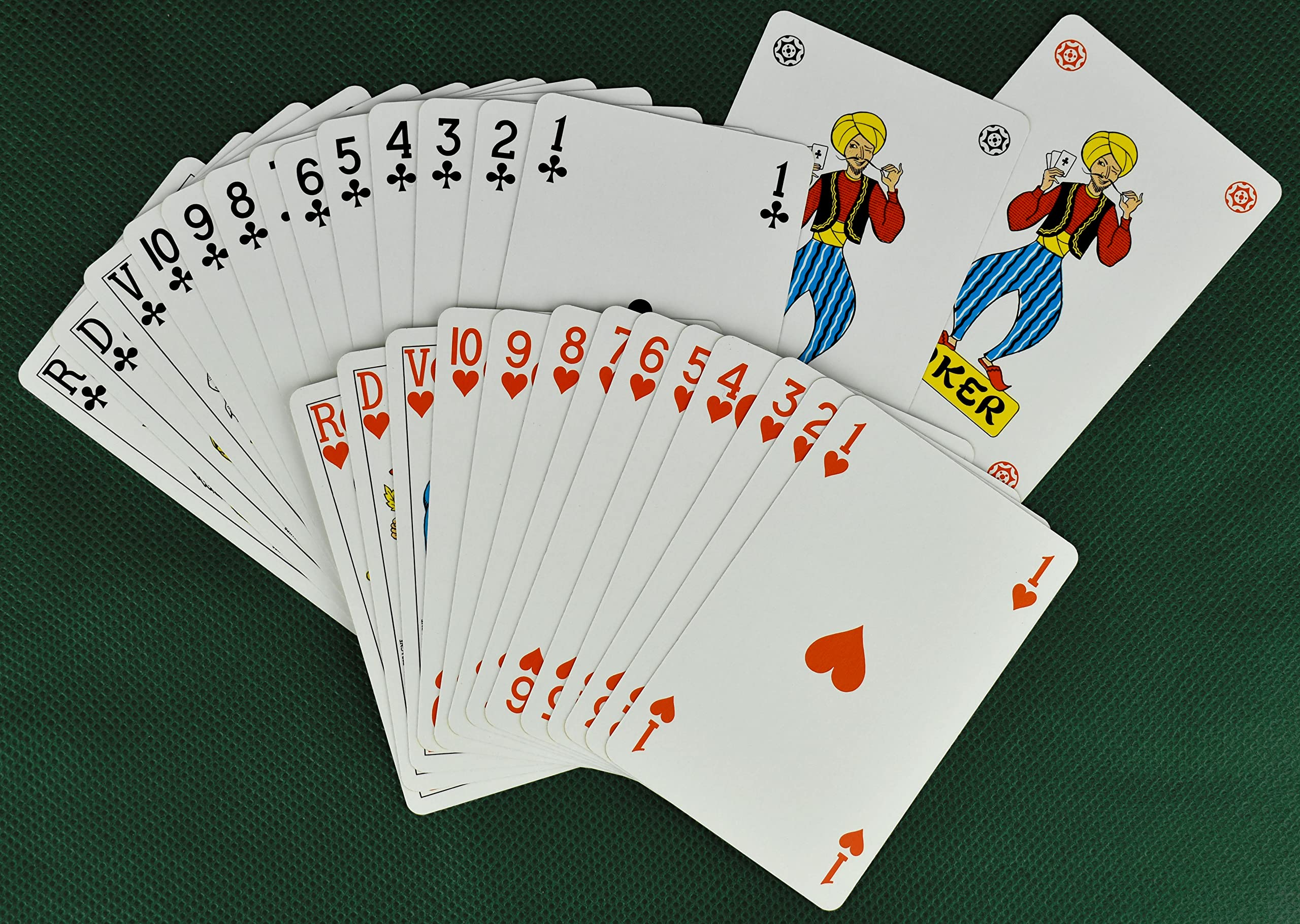 Fournier Single Deck Playing Cards - 777 Golden Corners , Red & Blue - Buy  Online - 255289282