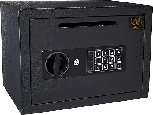 Paragon Lock and Safe 7804 CashKing caja fuerte digital 0.54 para depósitos en efectivo Negro