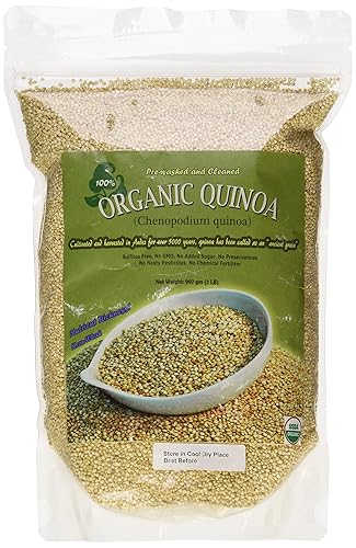 Indus Organics Semillas de chía, bolsa de 2 libras, sin sulfito, sin azúcar añadida, grado premium, alta pureza, recién empaquetadas