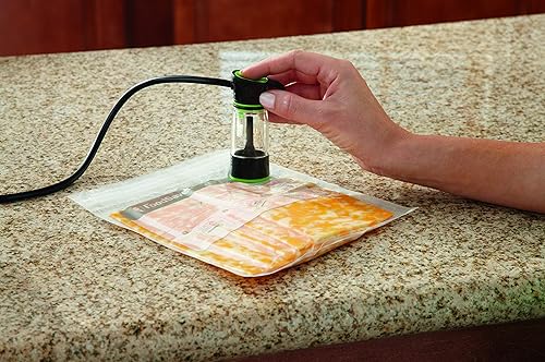 Vista 11 de FoodSaver 2116382 Preserve & Marinate - Contenedores al vacío, 1 - 3 tazas y 1 - 10 tazas, transparentes (conteo-2) y FoodSaver bolsas