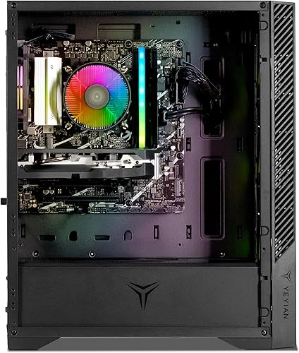 Miniatura 4 de YEYIAN PC para juegos. Core i5 14400F, RTX 5060 8GB GDDR7, 1TB NVMe, 16GB DDR5, 650W 80+ Gold, Windows 11 Home. Modelo YPI-ED44F0B-5601U