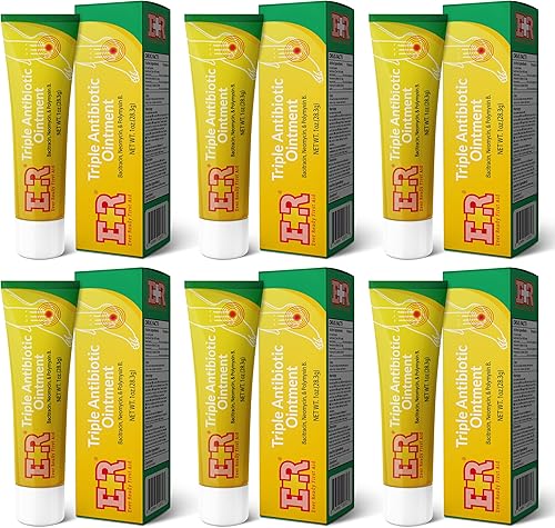 Ever Ready First Aid Pomada antibiótica triple de 1.0 onzas, ungüento de primeros auxilios para rasguños menores, cortes, quemaduras, heridas - 6
