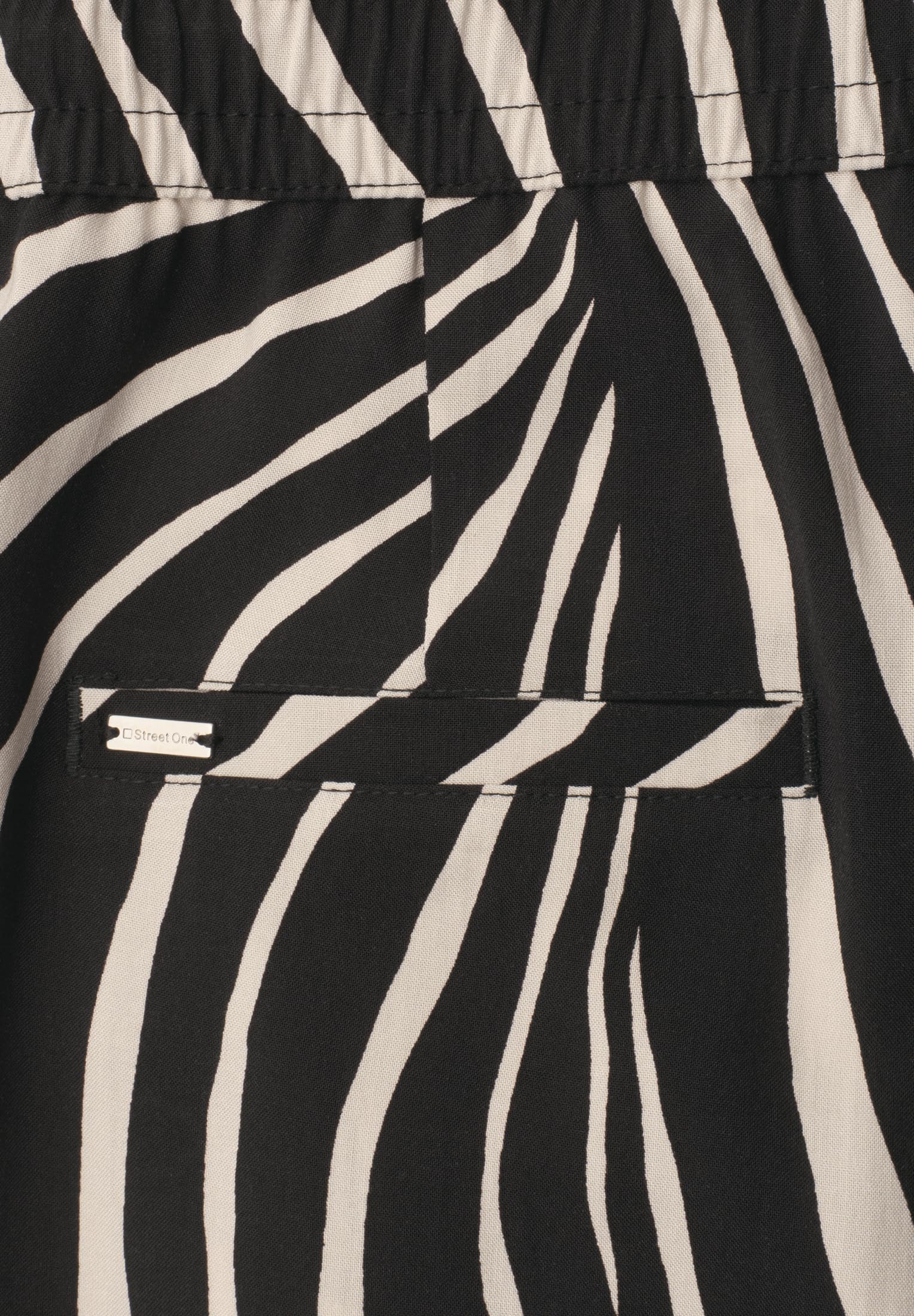 Street One Damen 7/8 Wide Leg Hose im Loose Fit 3818730