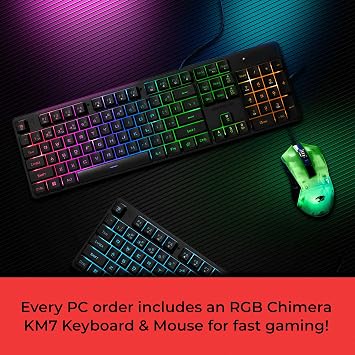 iBUYPOWER Y40 PRO Black Gaming PC Desktop Computer AMD Ryzen 7 9800X3D CPU, AMD Radeon RX 9070XT 16GB GPU, 32GB DDR5 RGB 5200MHz RAM, 2TB NVMe SSD, Windows 11 Home, Keyboard and Mouse - Y40BA7R97XT01