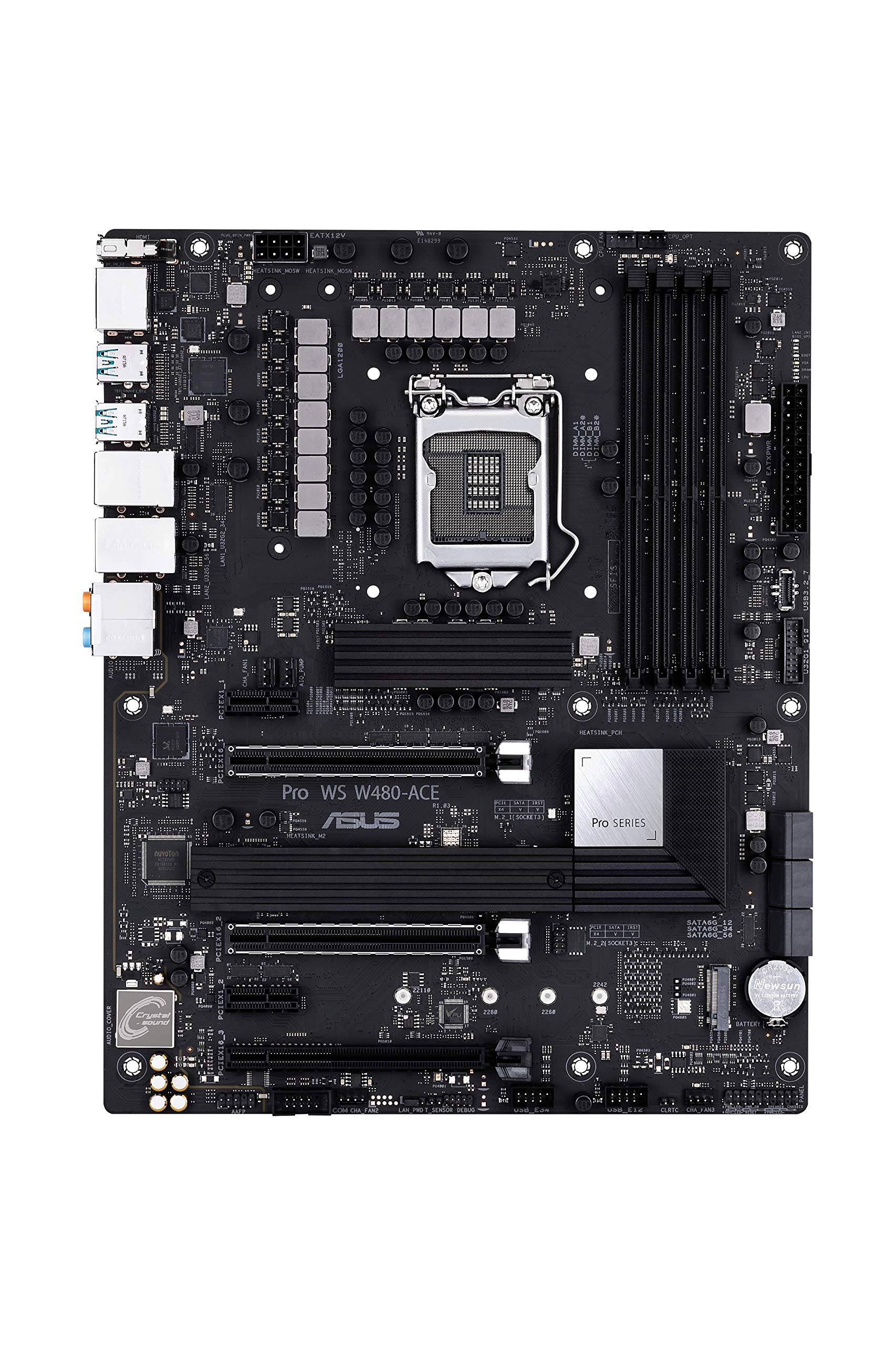 Amazon.com: ASUS Pro WS W480 ACE LGA1200 (Intel® 10th Gen