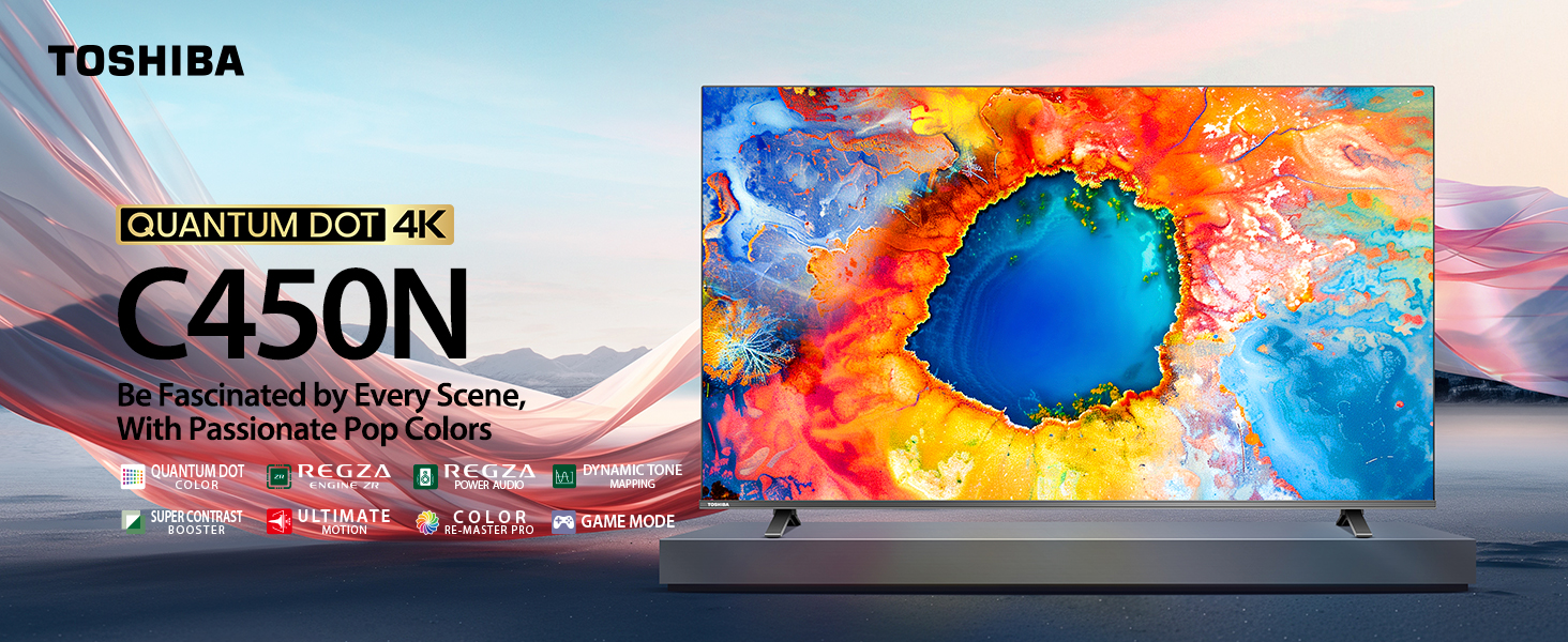 Toshiba 215 cm (85 inches) C450NP Series 4K Ultra HD Smart Google