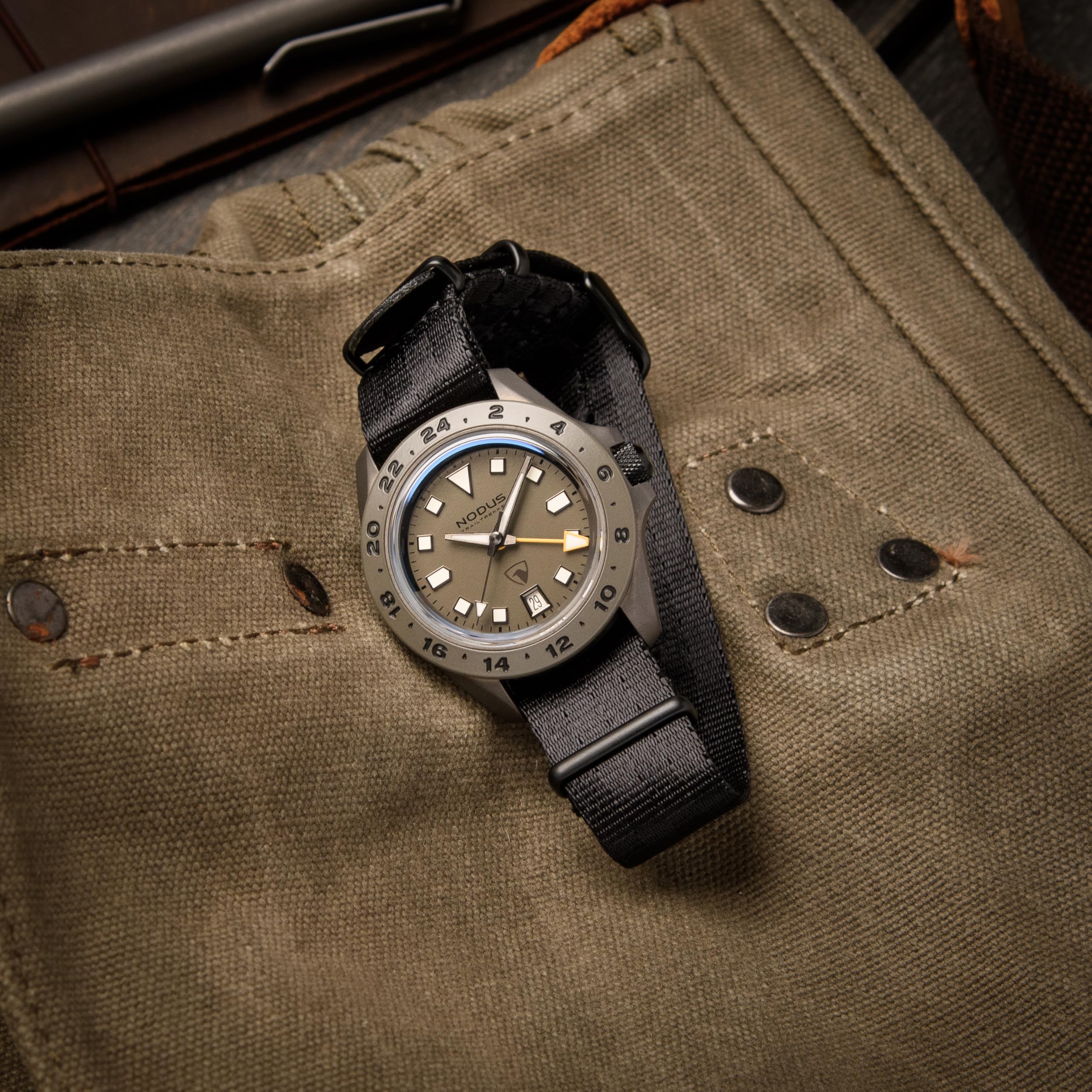 Archer Watch Straps - Paski NATO z nylonu, typ pasa bezpieczeństwa