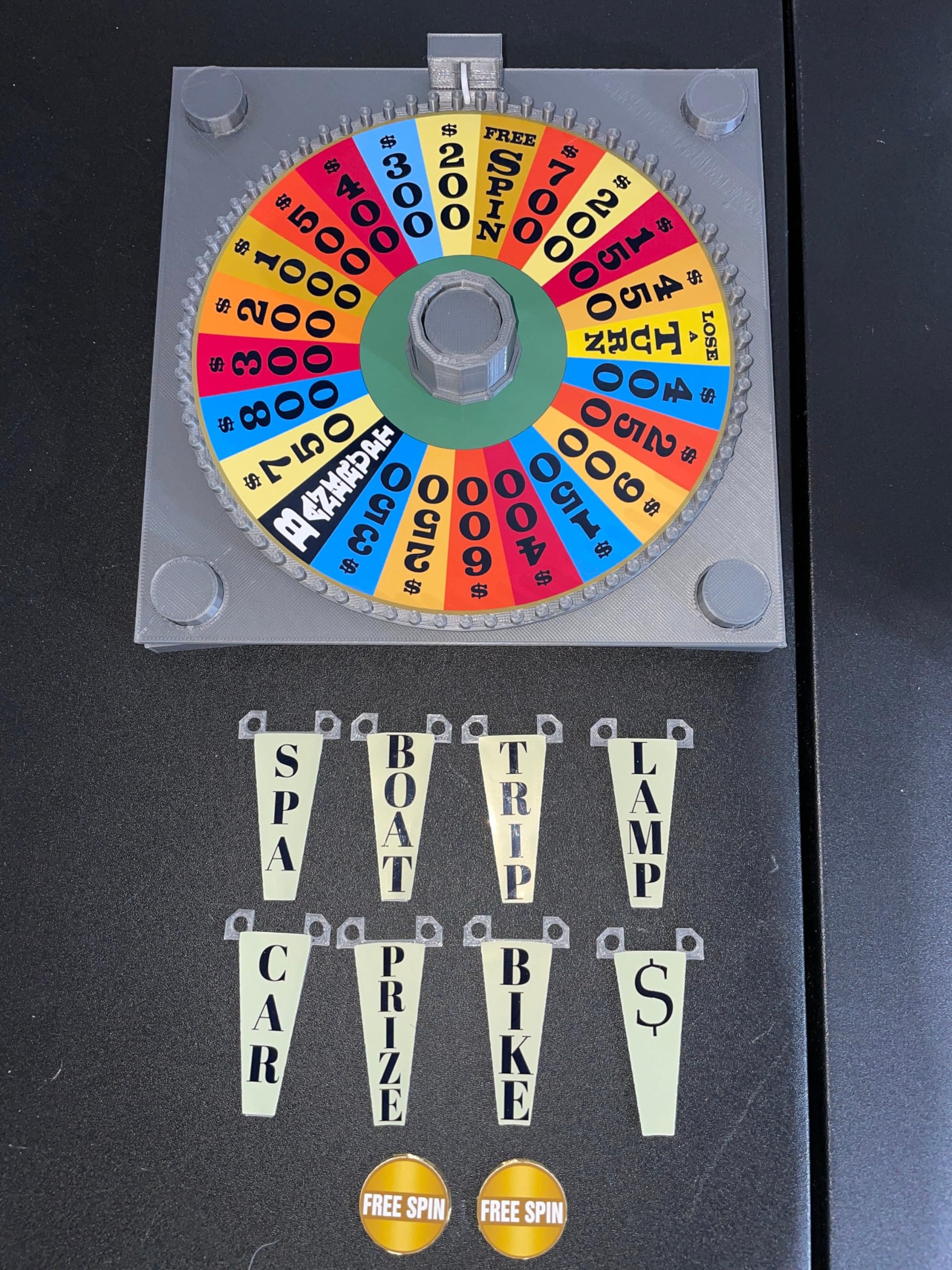 Amazon.com: Early 80s Era Wheel of Fortune Board Game Wheel