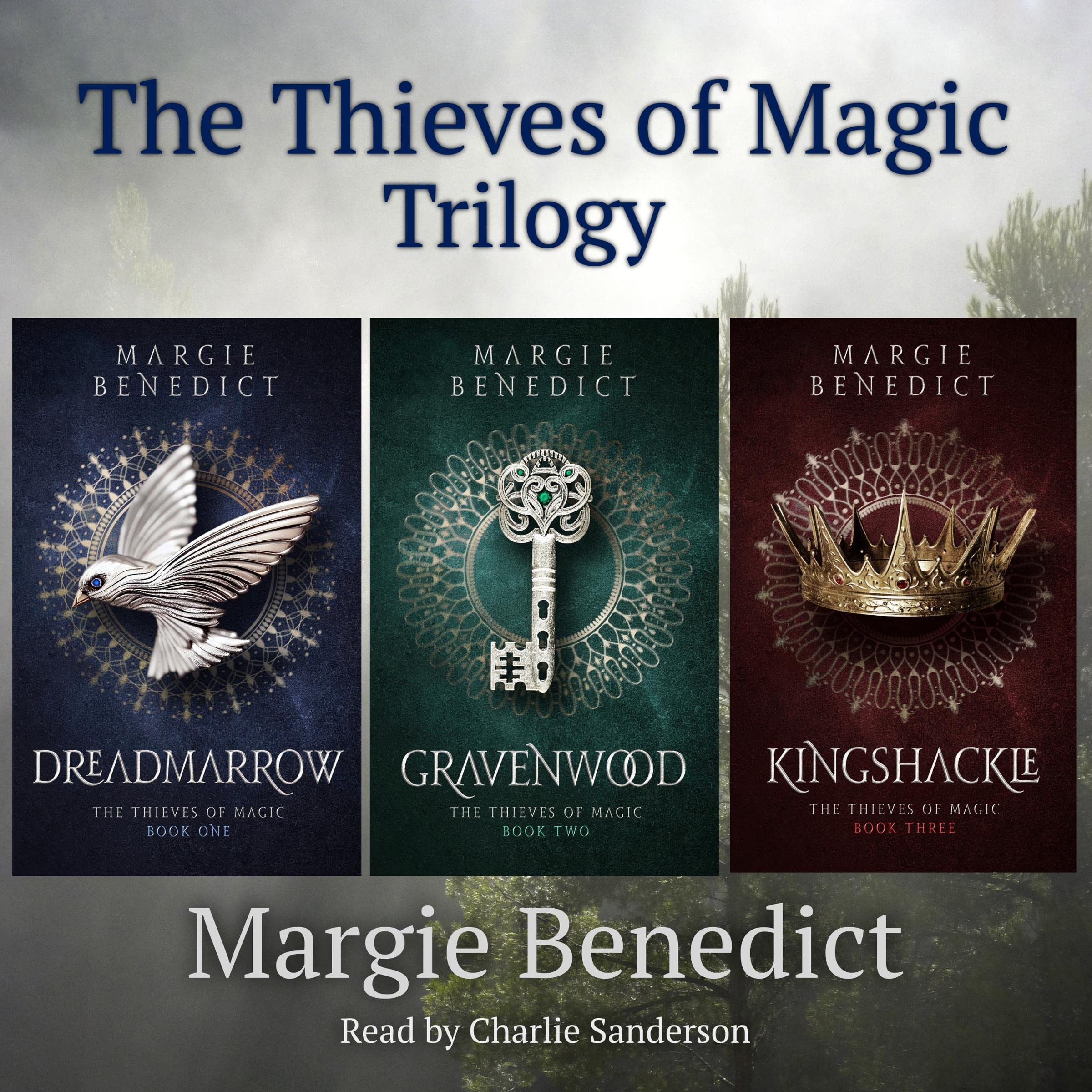 Cover art for The Thieves of Magic Trilogy