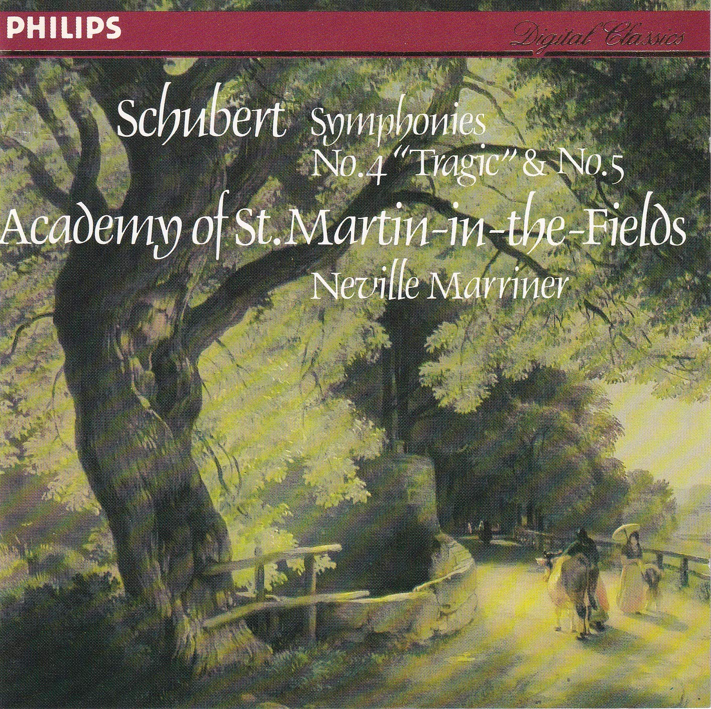 Symphonies 4 & 5 [Audio CD] Schubert; Marriner and Amf