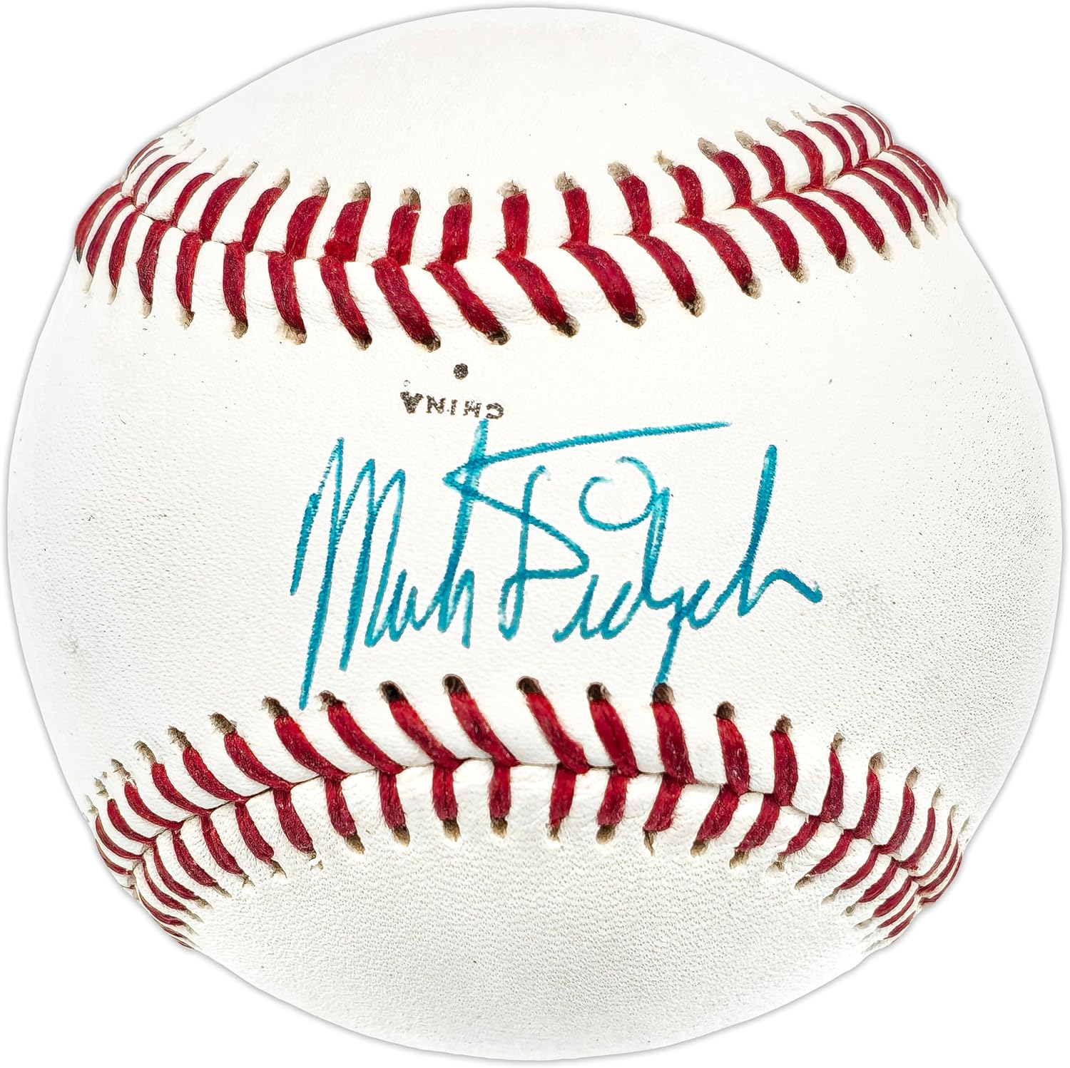 Mark "The Bird" Fidrych Autographed Official League Baseball Beckett BAS QR #BN14904