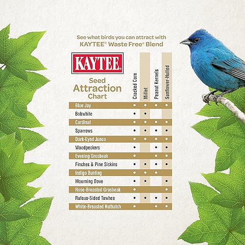 Miniatura 6 de Kaytee Alimento para aves silvestres sin residuos, 10 libras (paquete de 2)