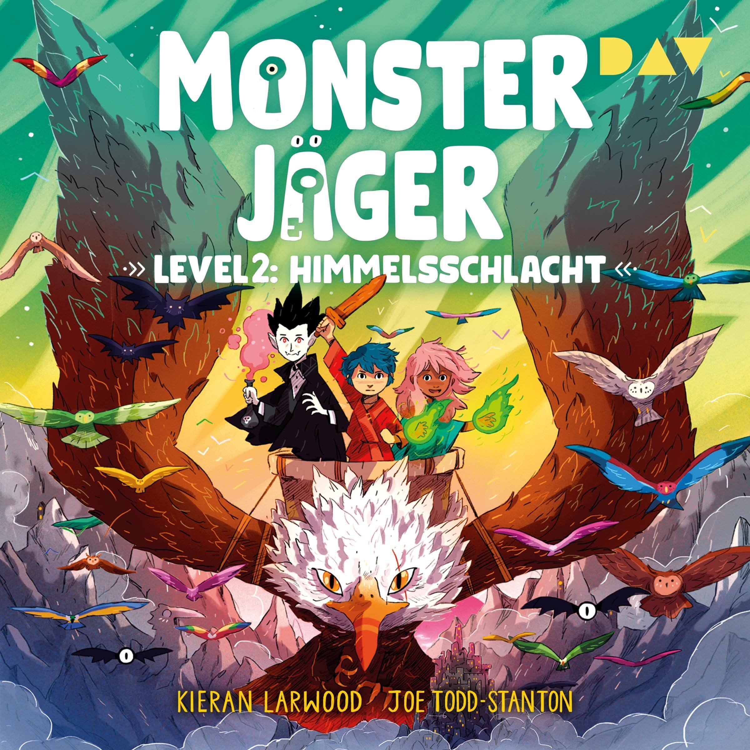 Cover art for Monsterjäger – Level 2: Die Himmelsschlacht