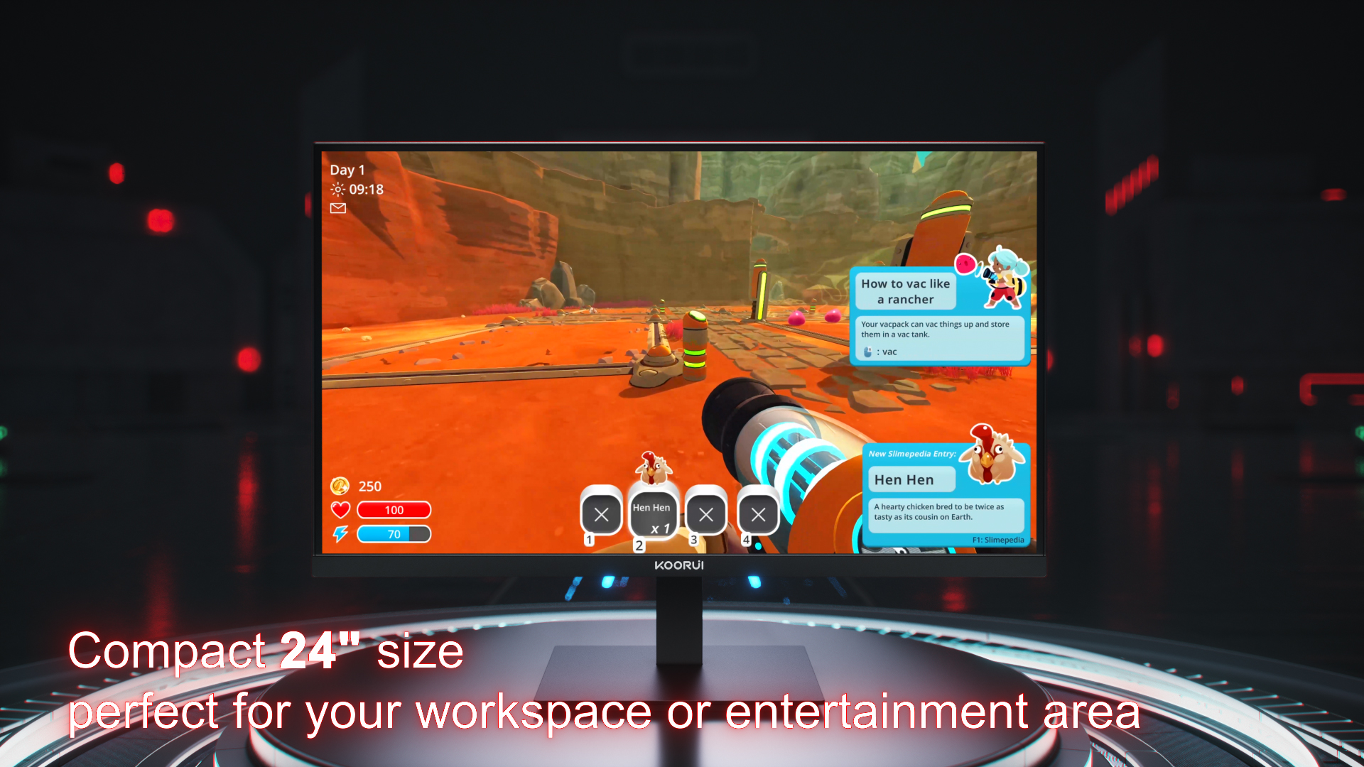 Amazon.com: KOORUI 24 Inch Gaming Monitor 144Hz Full HD 1920 x