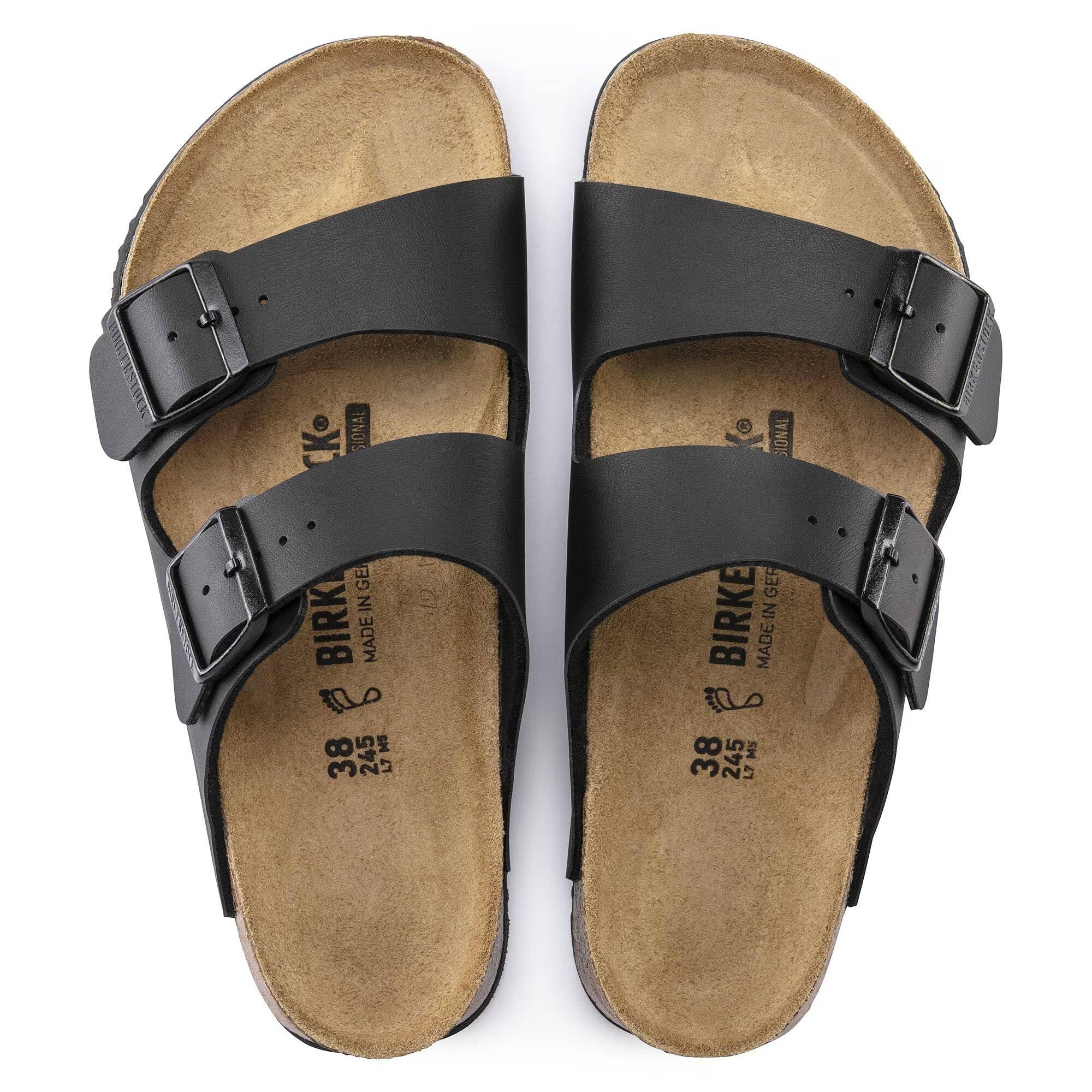 Birkenstock Arizona Prof BF Schwarz Berufsschuhe Sandale