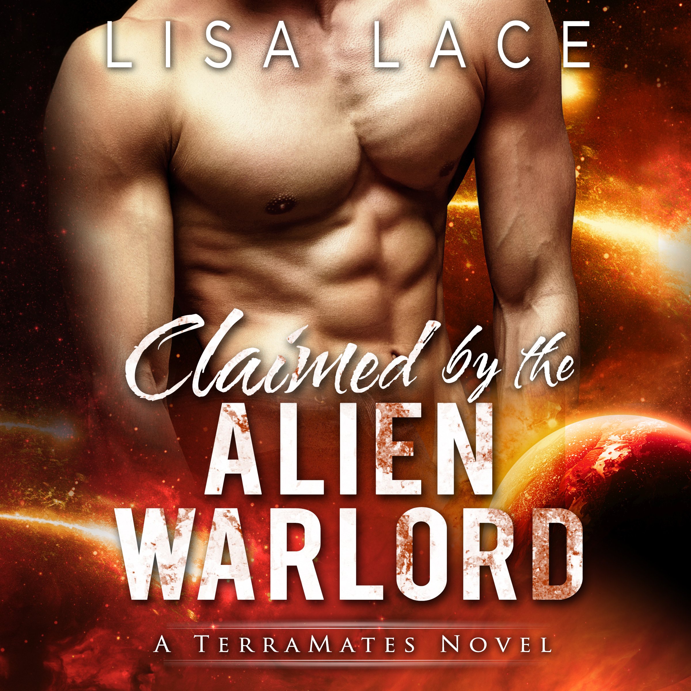 Cover art for Claimed by the Alien Warlord