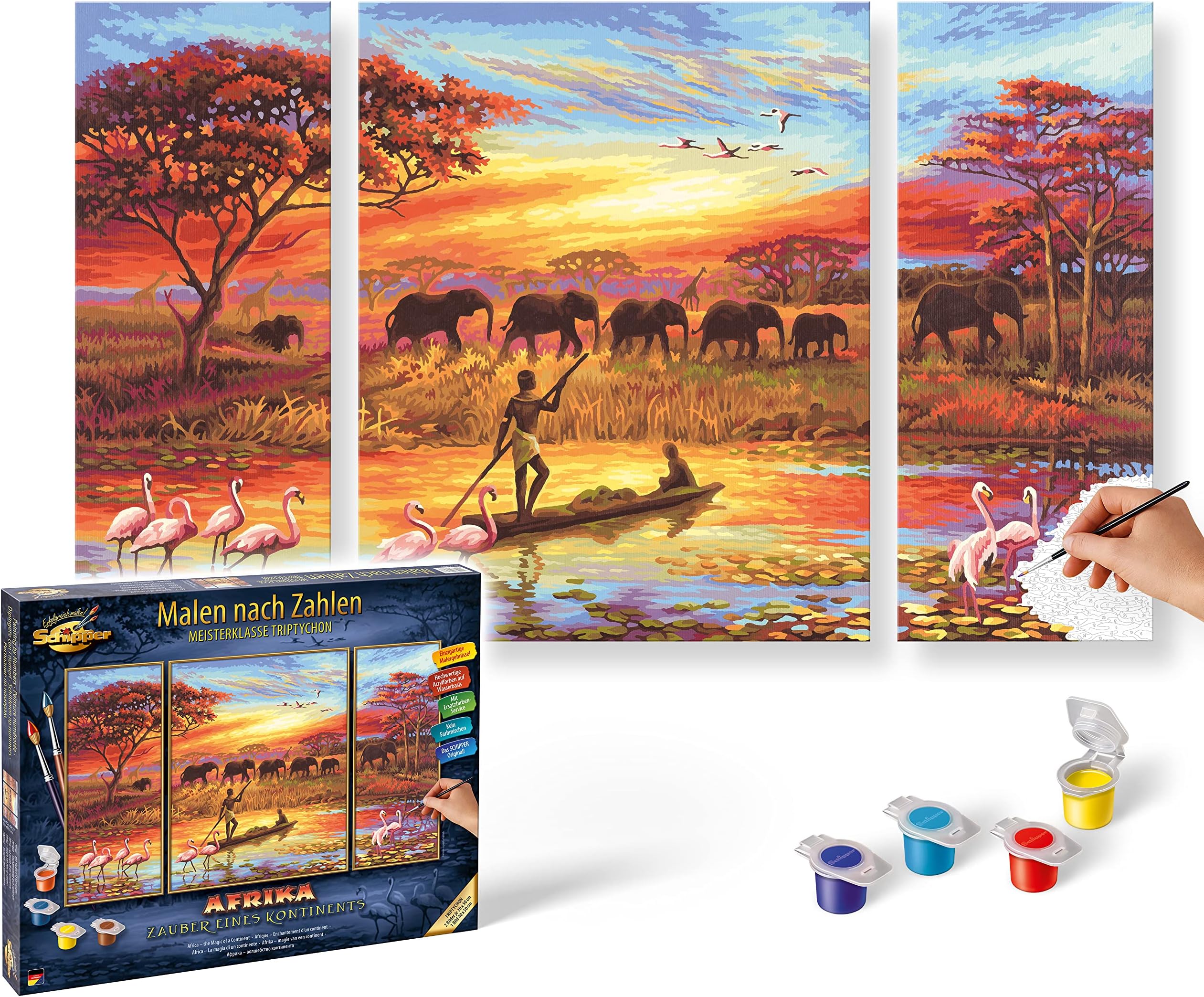 Schipper NORRIS Africa-Magic of a Continent Paint by Number