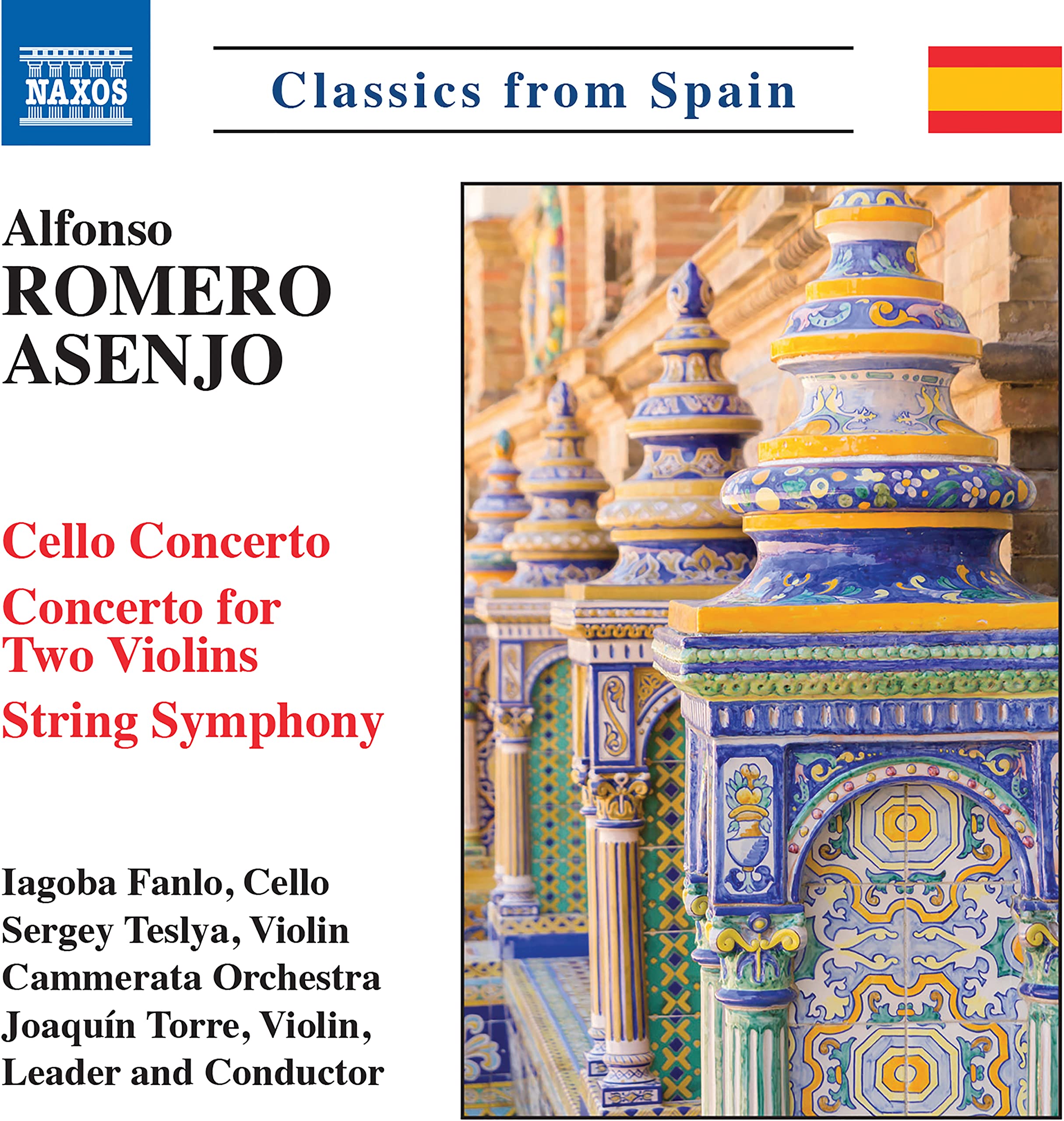 Alfonso Romero Asenjo: Cello Concerto, Concerto for Two Violins, String Symphony