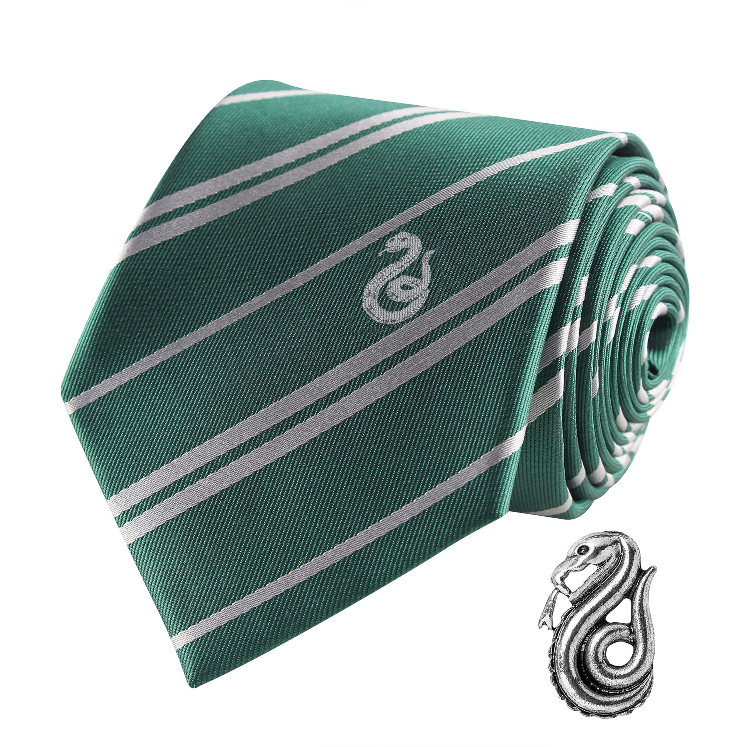 Harry Potter: Deluxe Box Set Necktie & Pin - Slytherin