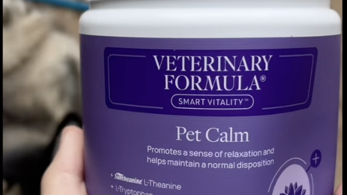 DOG TASTE TEST Veterinary Formula Pet Calm Dog Treat Chews