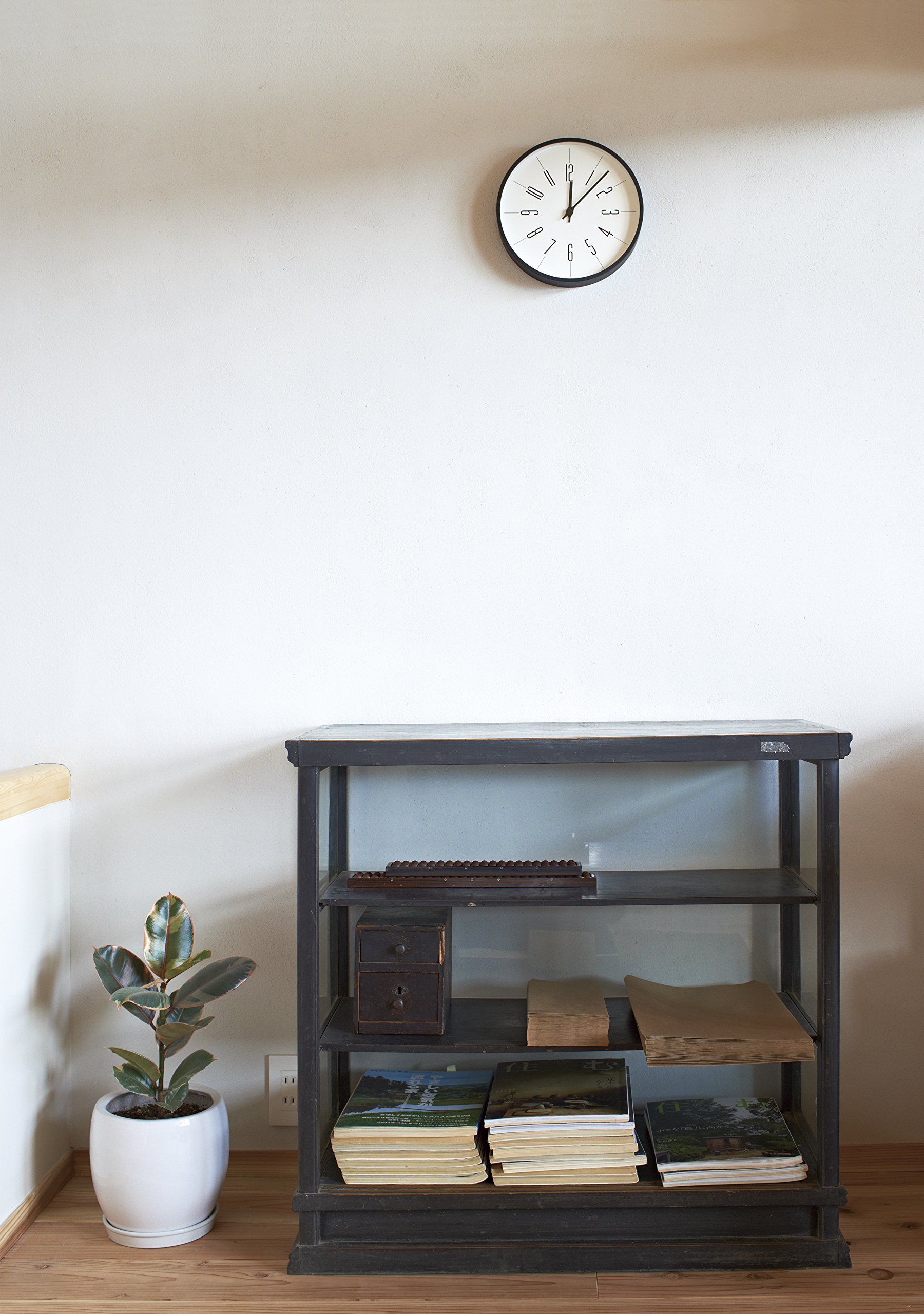 レムノス 掛け時計 電波 アナログ 時計台の時計 アラビックLemnos 壁掛け時計 掛け時計 電波時計 時計 壁付け おしゃれ タカタ