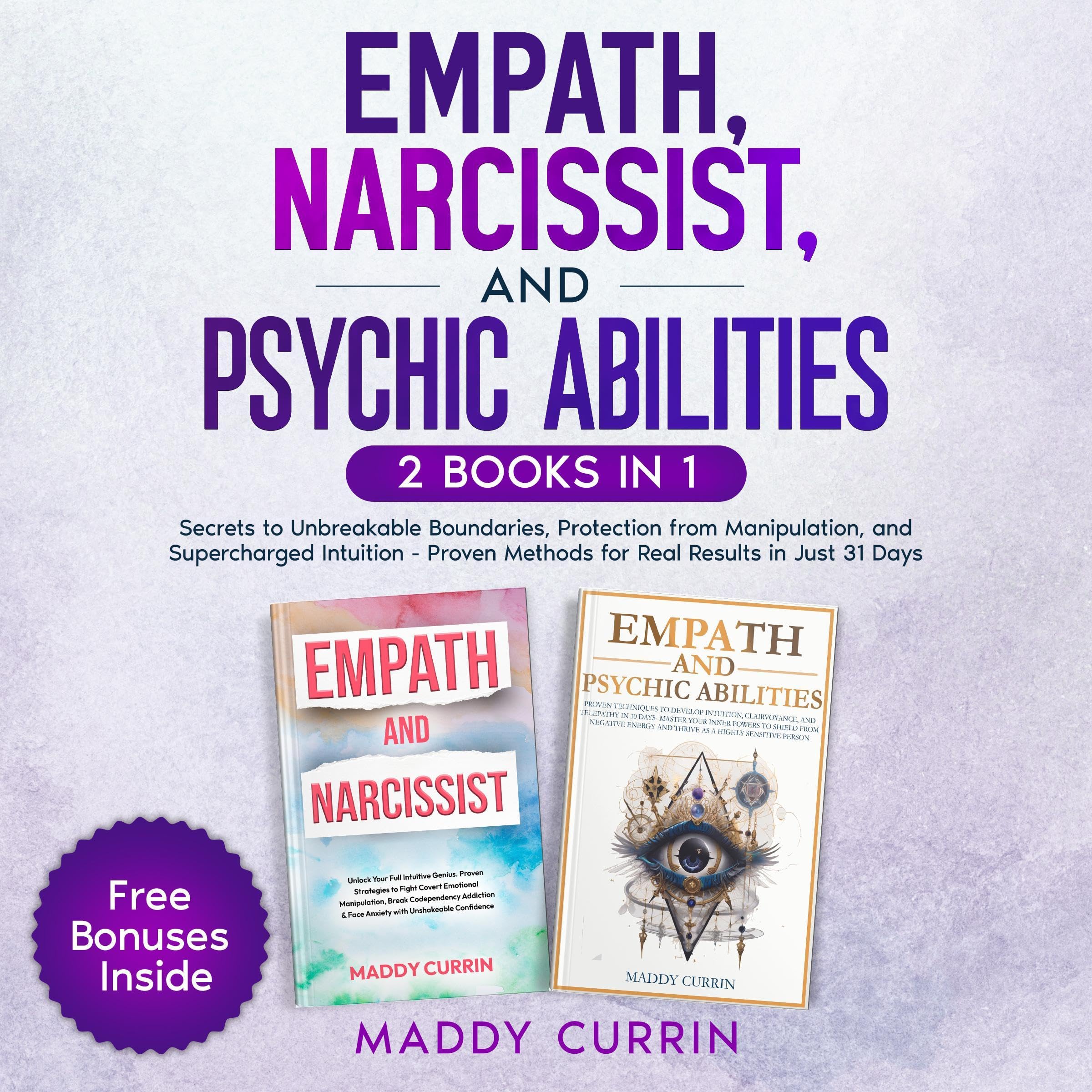 Cover art for Empath, Narcissist, and Psychic Abilities: 2 Books in 1