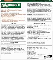Vista 2 de Tratamiento y prevención de pulgas recomendado por veterinarios para gatos pequeños Advantage II Gatos de 5 a 9 libras. Suministro para 2 meses