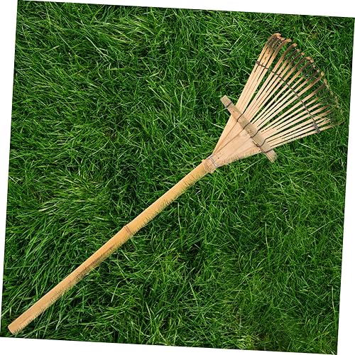 Miniatura 6 de Yardwe Herramientas japonesas de mano, rastrillo de plantación, rastrillo pequeño para camas de jardín, rastrillos de jardín, rastrillo de mano de