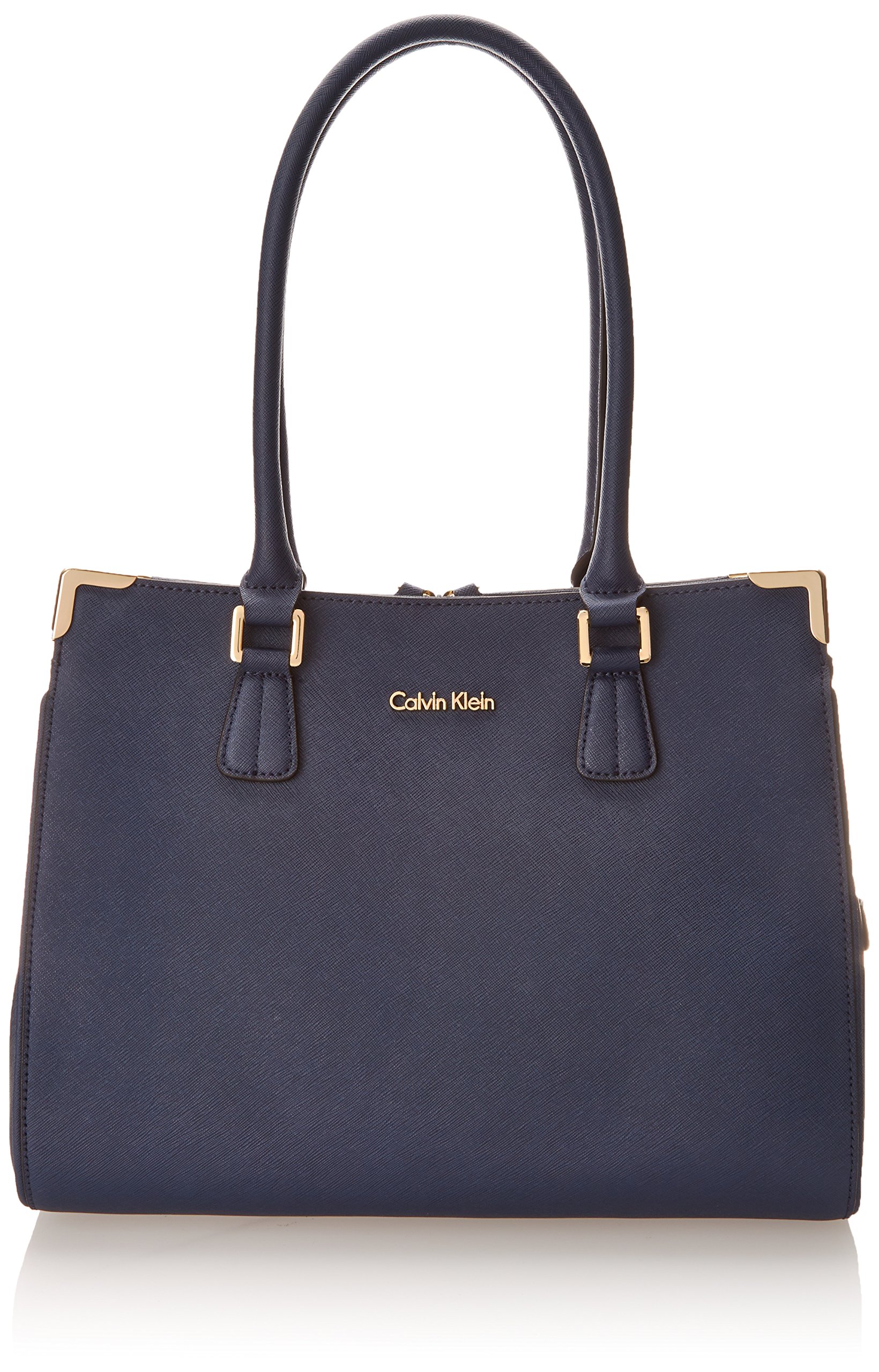 Calvin Klein Saffiano Satchel Shoulder Bag