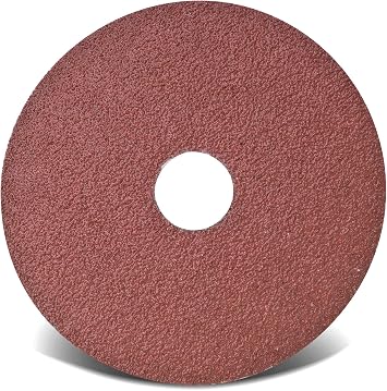 Abrasives 48505 41/2X7/8 A80 Spindle 100 Pack Fibre Discs