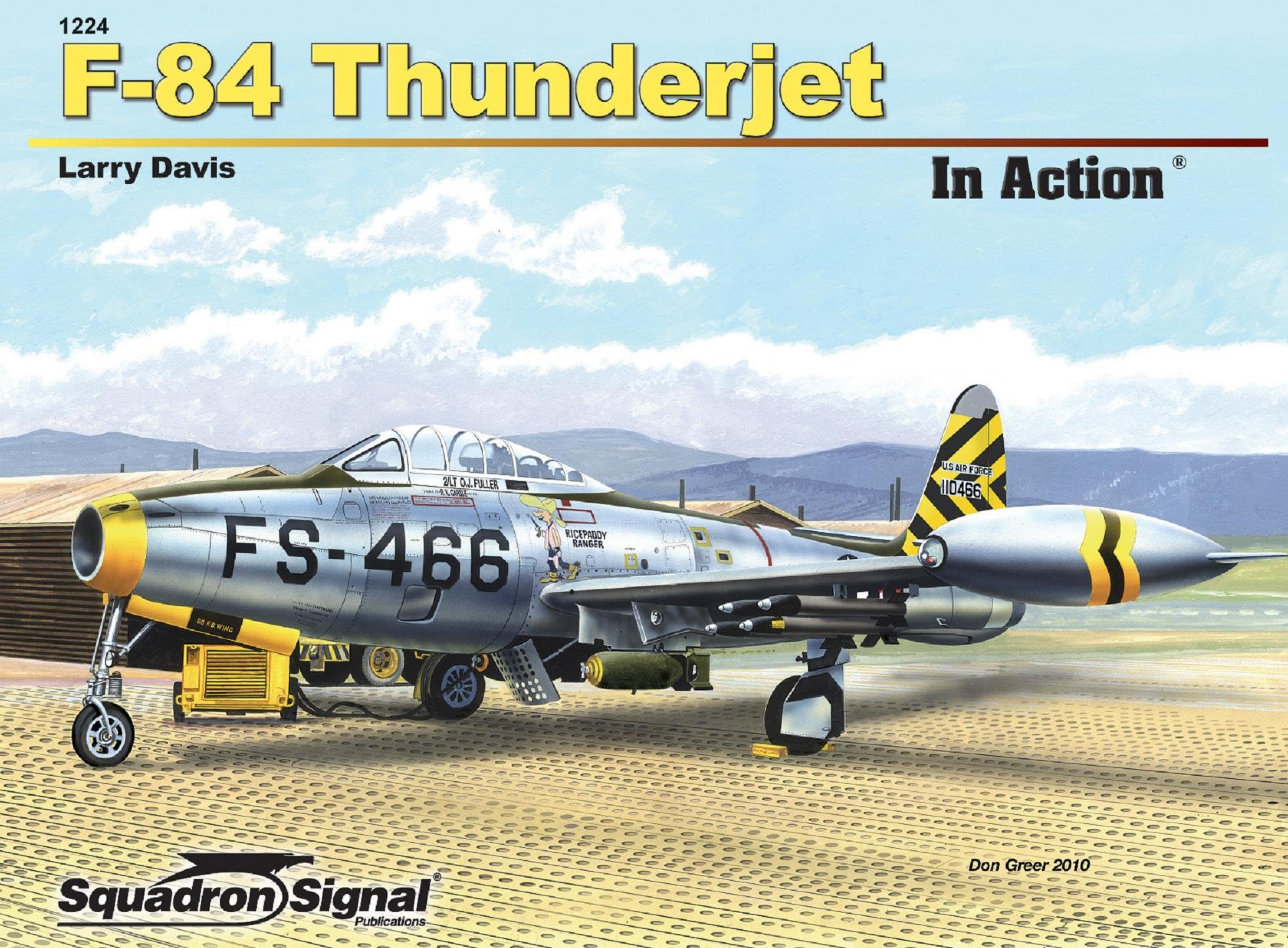 F-84 Thunderjet in Action