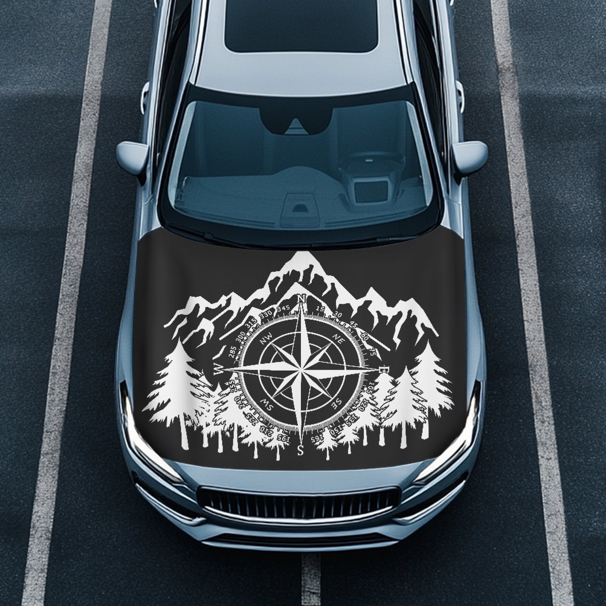 Amazon.com: Gearider Custom Personalized Car Hood Cover, Add Your