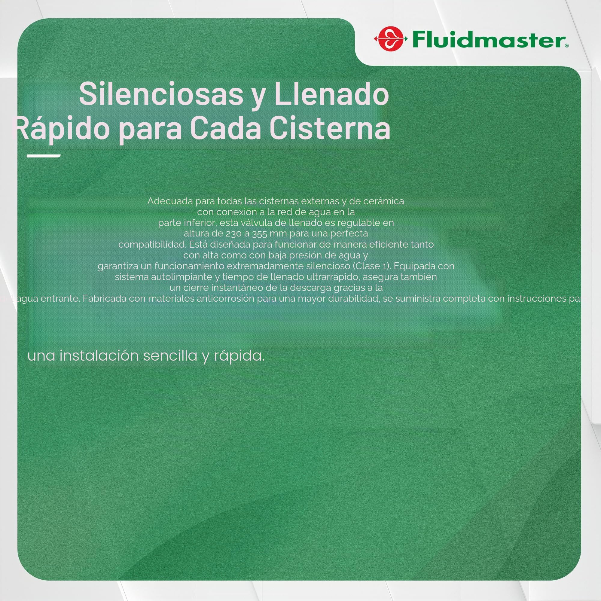 Fluidmaster 407E - Flotador inferior, color neutro