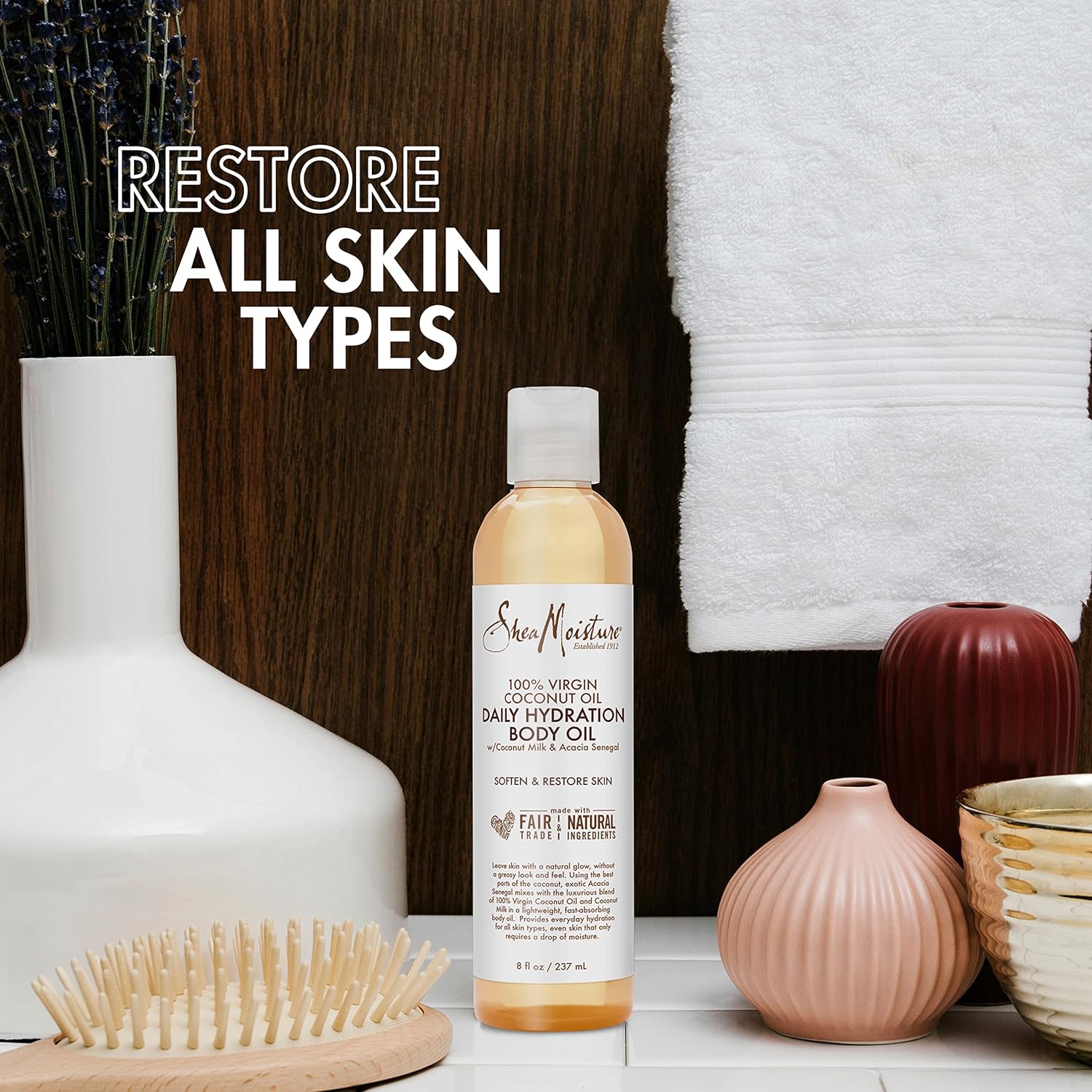 100% Virgin Coconut Body Oil