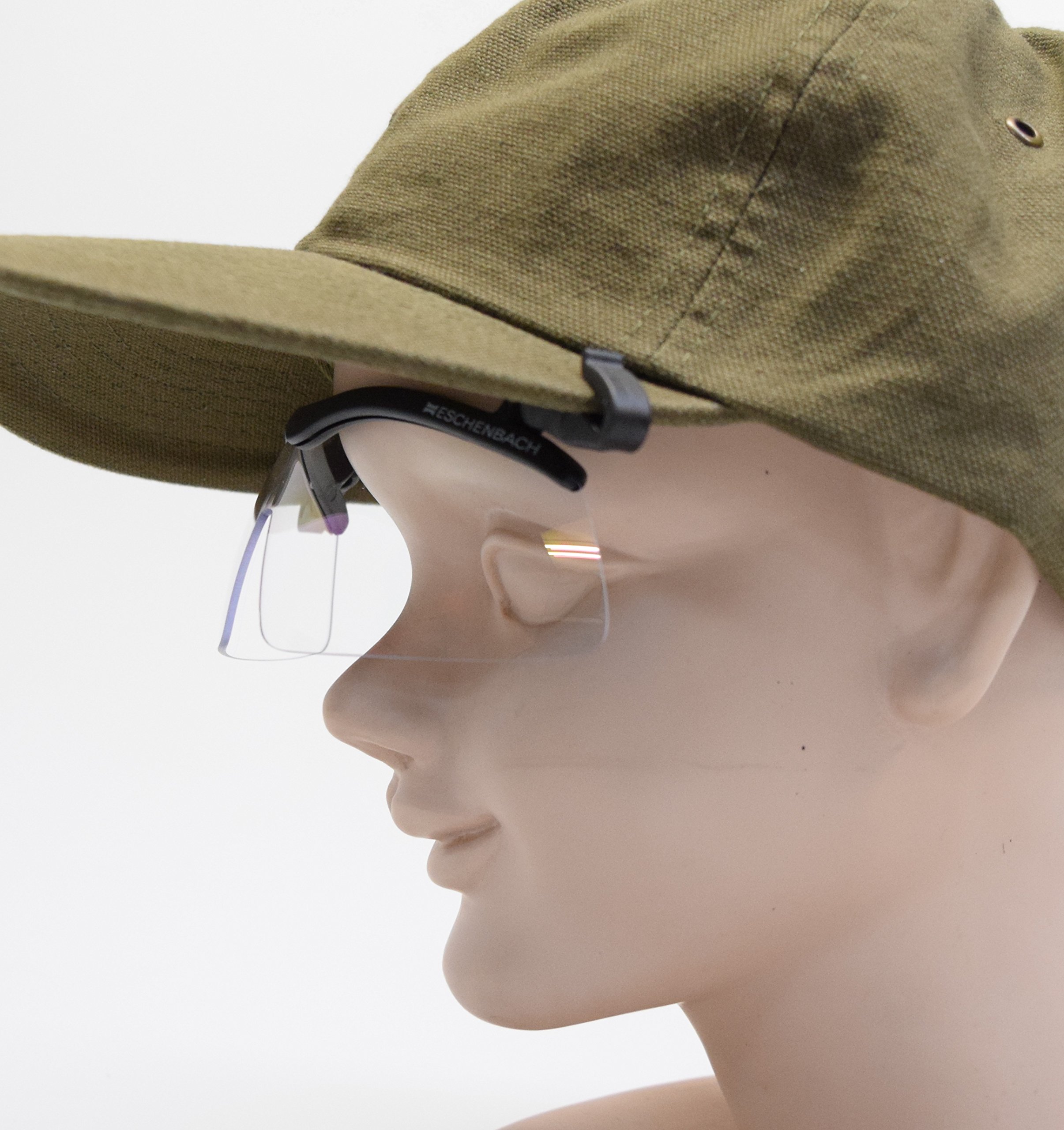 Amazon.co.jp: ESCHENBACH クリップセーフティ 帽子に付ける保護グラス