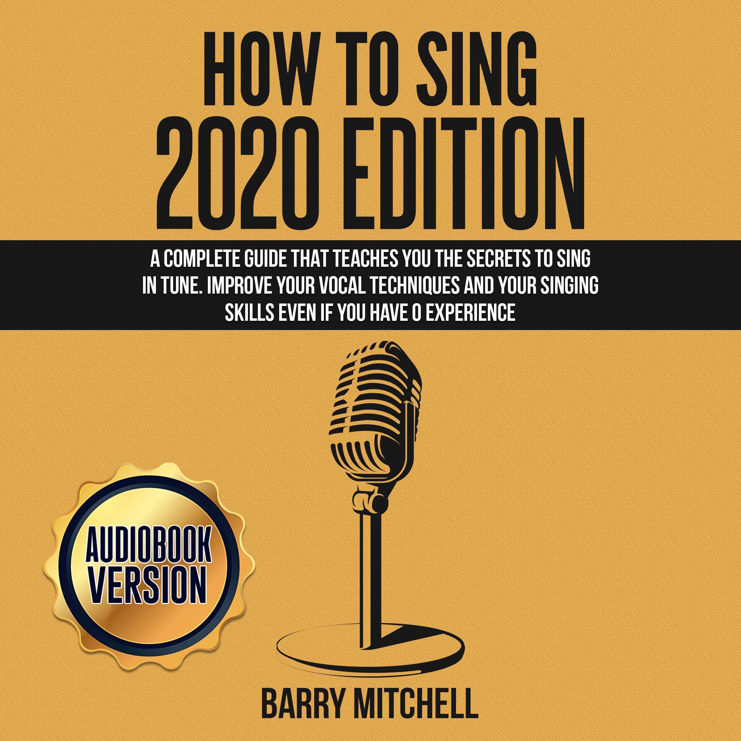 Cover art for How to Sing 2020 Edition