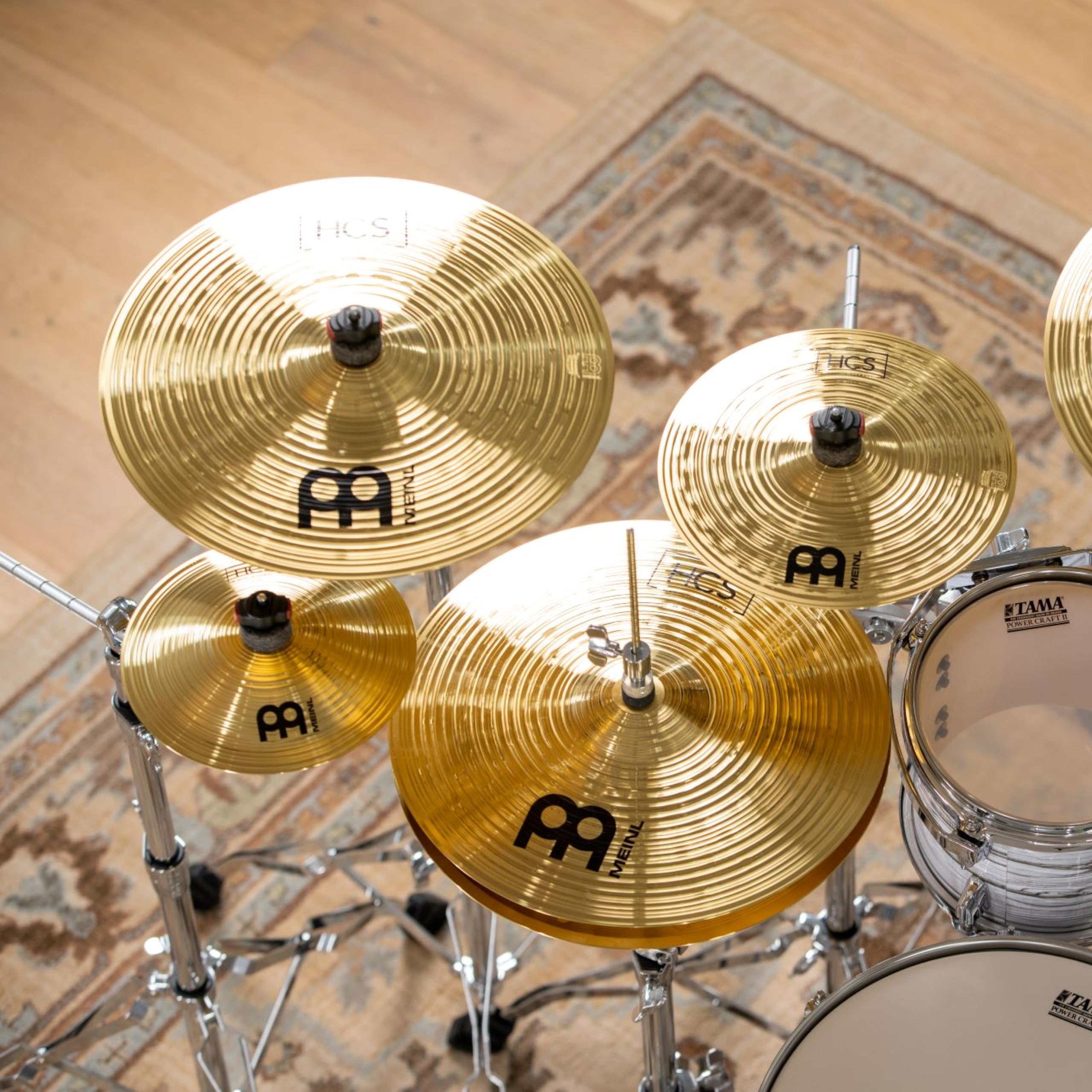 Meinl Cymbals HCS Bell 8" piatto ottone per batteria made in Germany HCS8B
