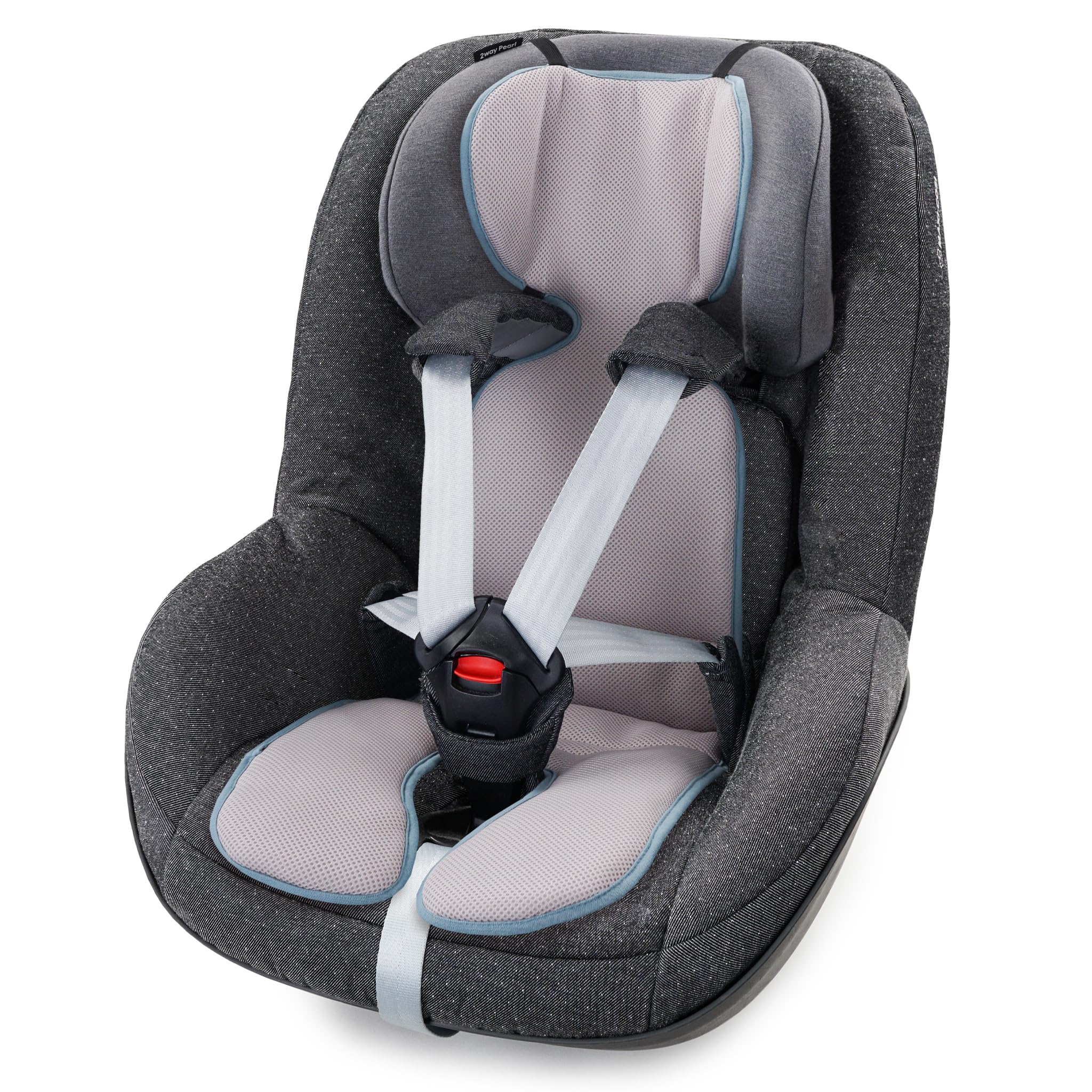 Coolair Sitzauflage für Kindersitze Gruppe 1 (9 kg bis 18 kg) I Atmungsaktive Sommer Sitzeinlage Autositz I Sommerbezug - Kühlt und schützt den Sitzbezug vor Flecken