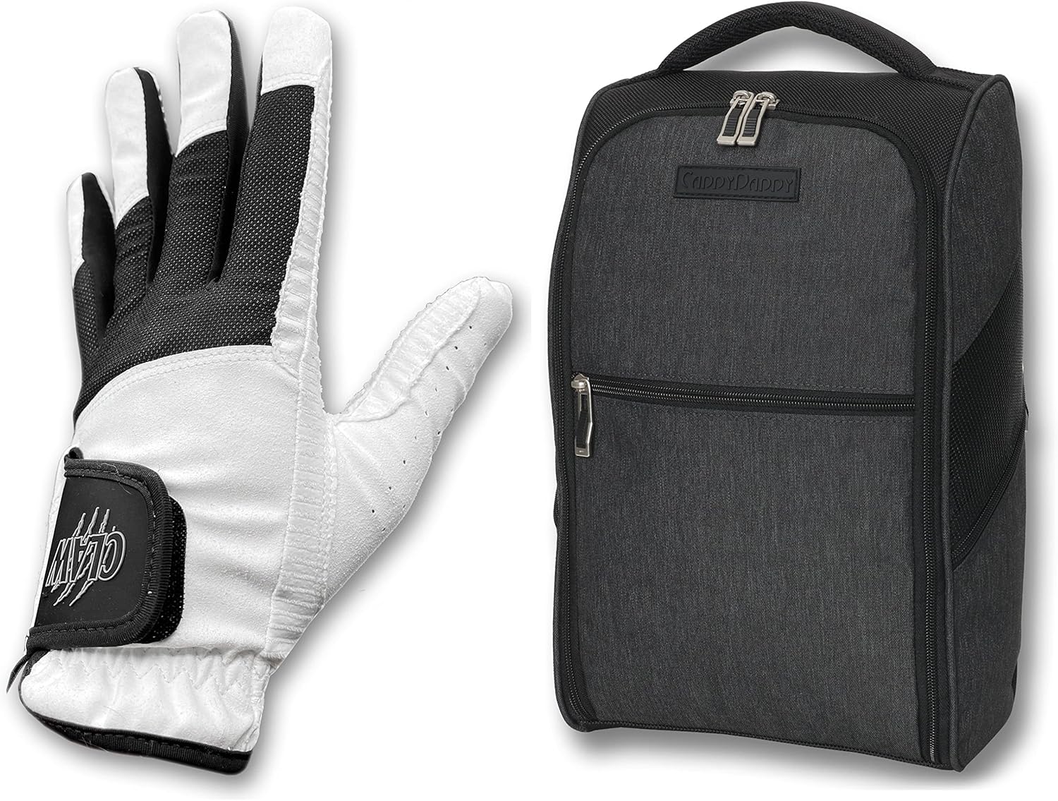 CaddyDaddy Claw MAX Golf Glove for Men & Premium Golf Shoe