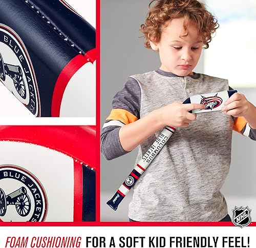 Vista 105 de Franklin Sports NHL Team - Juego de mini palos de hockey suaves – NHL Team de espuma suave Mini palo de hockey y pelota – Gran juguete para niños