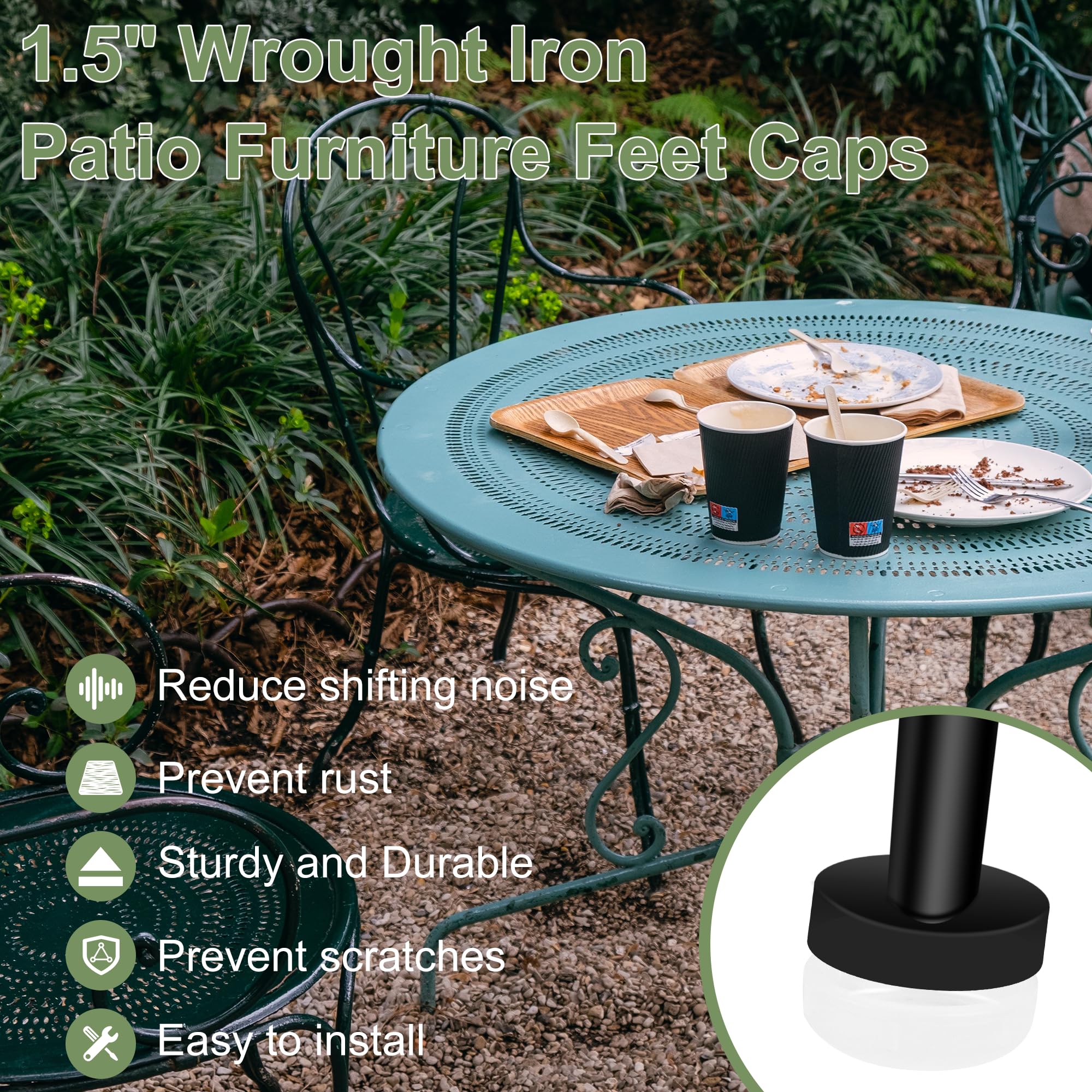 Outdoor Furniture Rubber Leg Caps For Chairs Outdoor Chair Leg