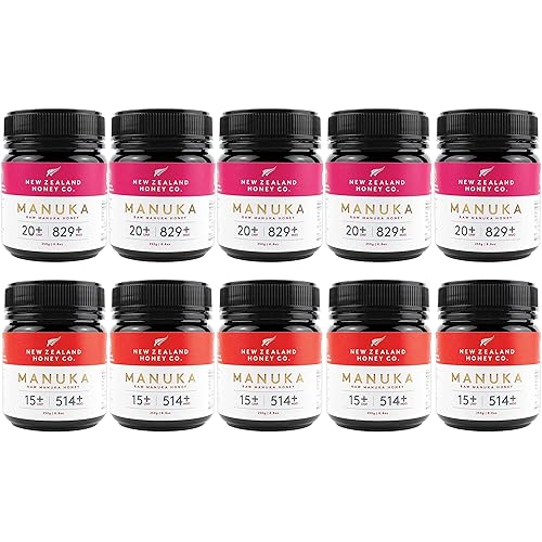 New Zealand Honey Co. Paquete especial a granel de miel de manuka UMF 15+  UMF 20+