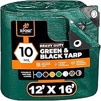 Vista 62 de Xpose Safety - Lona de poliéster resistente, 0.394 pulgadas de grosor, resistente al agua, con protección contra rayos UV, reversible