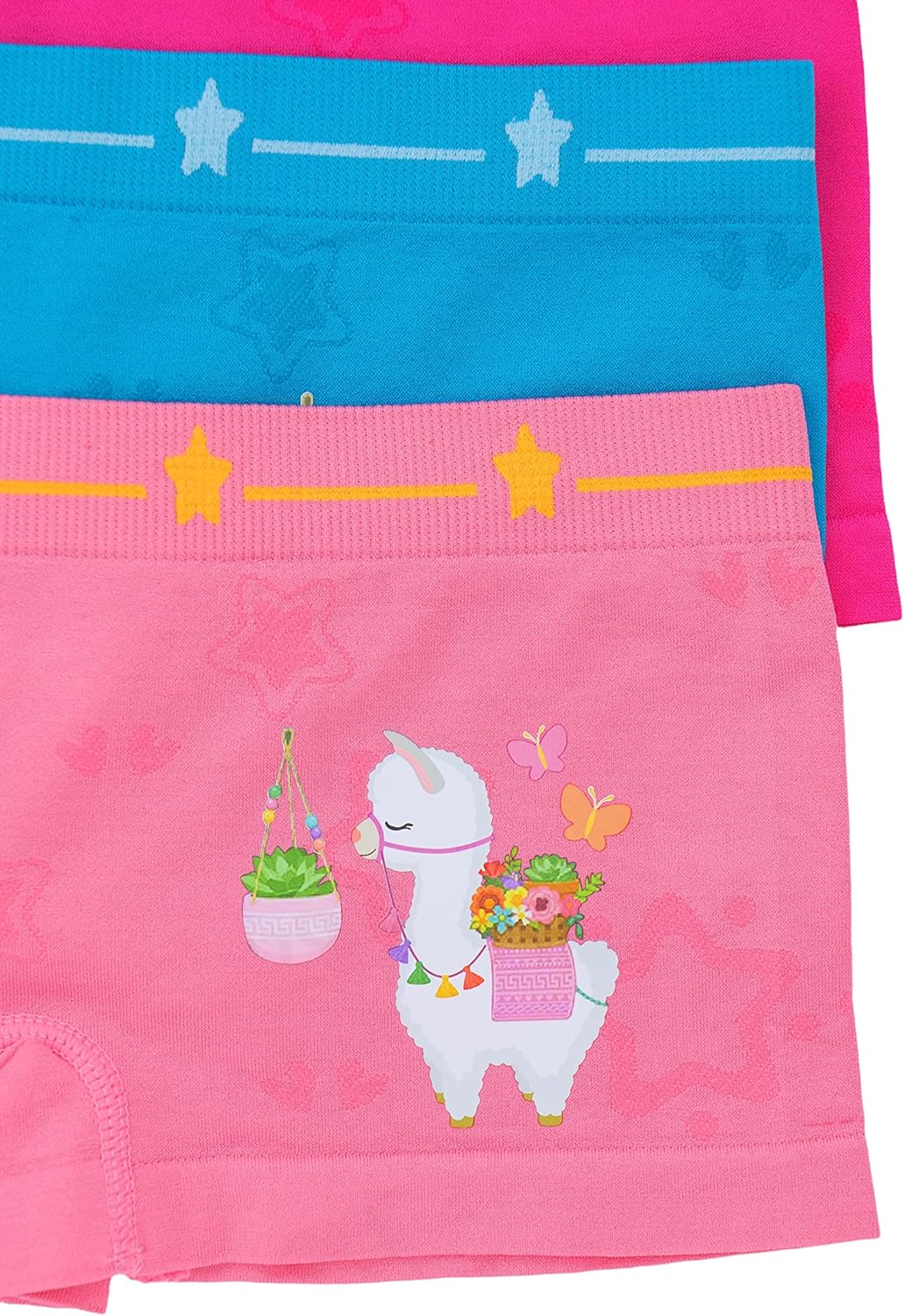 ToBeInStyle Girl's Pack of 6 Racerback or Cami Style Training Bra Tops & Matching Boyshort Bottoms - Image 3