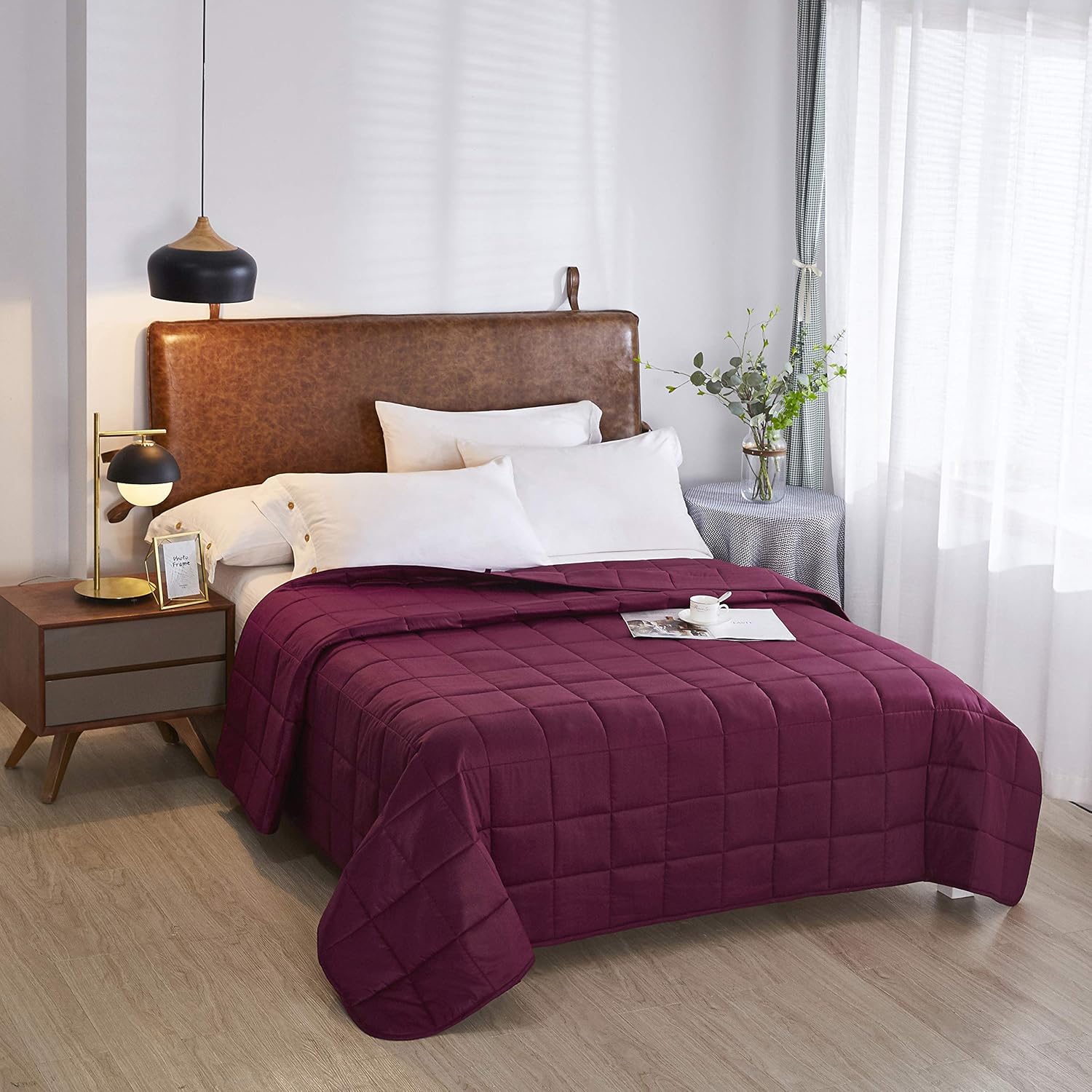 Weighted Blanket King Size 20 lbs 88"x104" 400 Thread