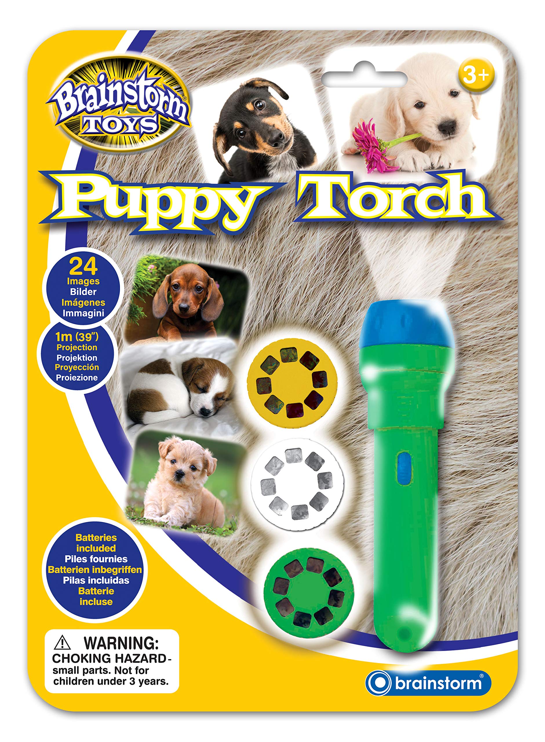 Brainstorm Toys Puppies Torch & Projector